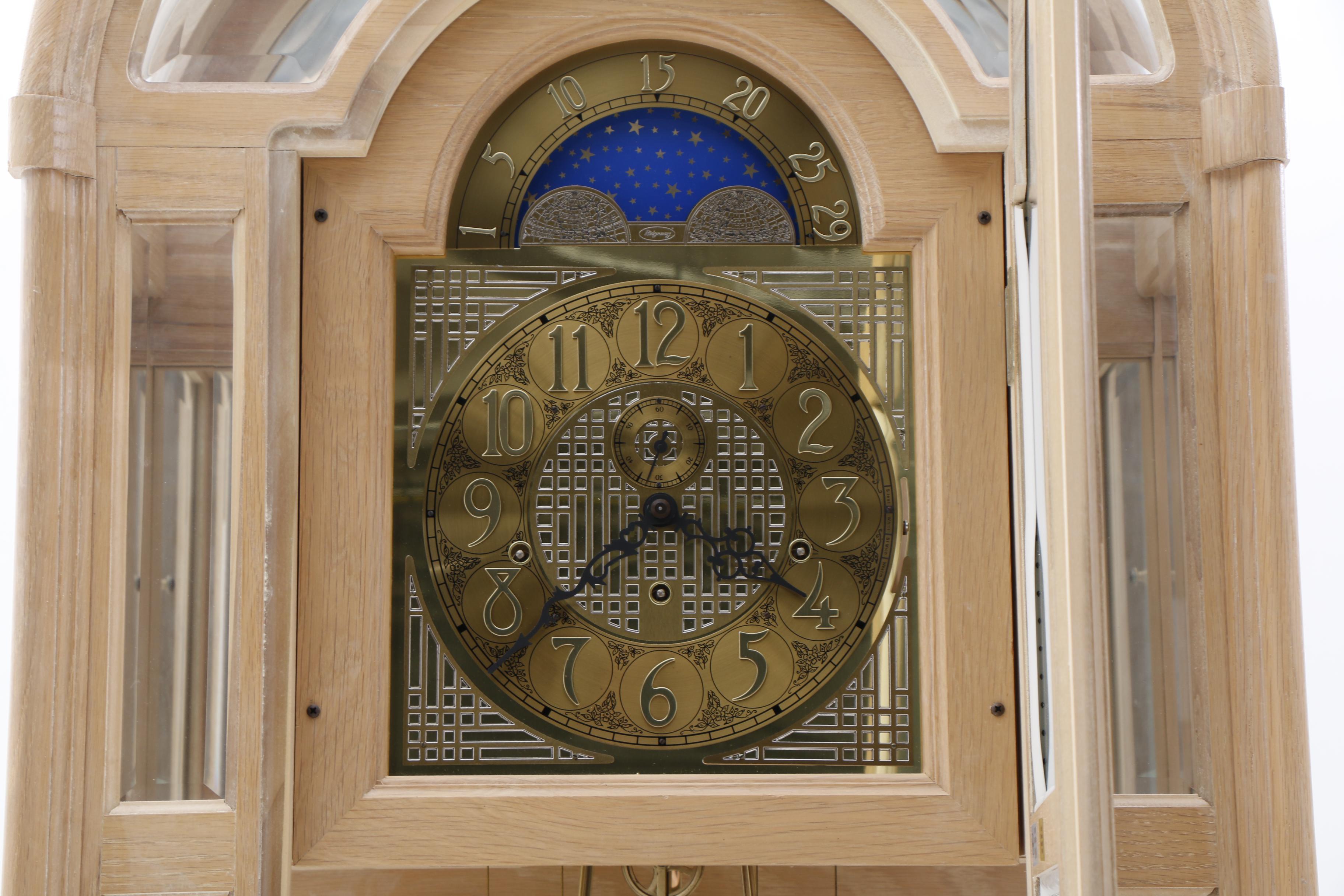 Contemporary Grandfather Clock by Ridgeway