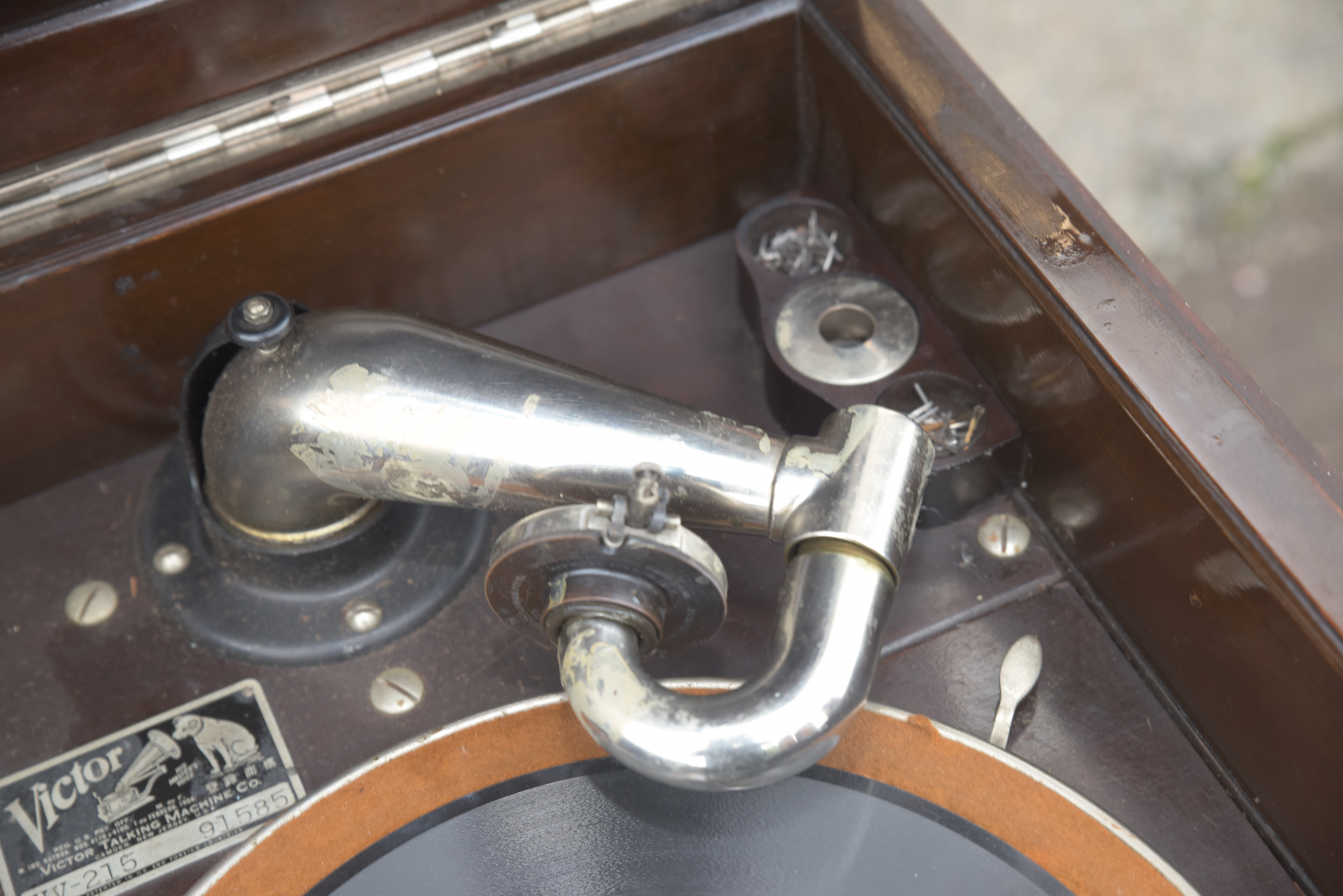 1920s Victor-Victrola Phonograph Console