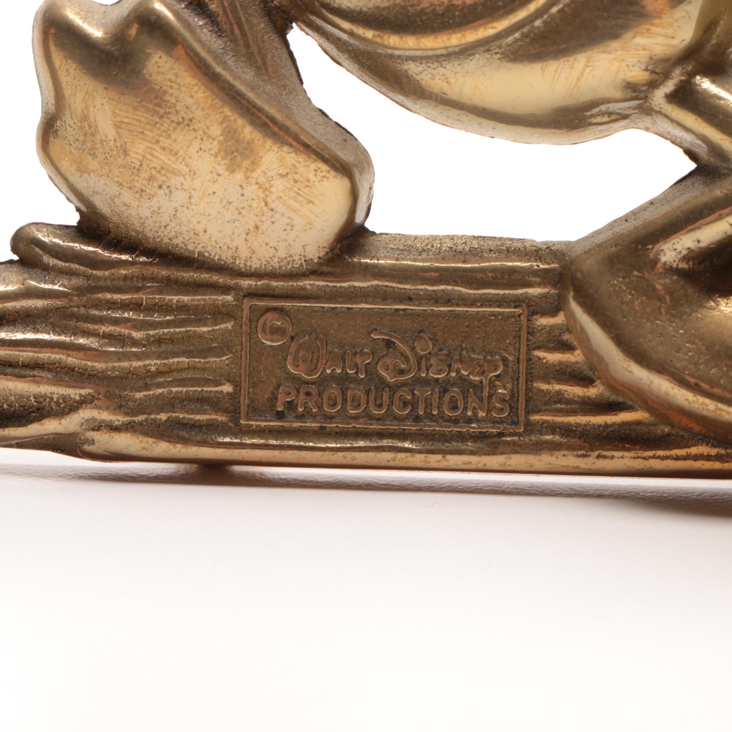 Assorted Donald Duck Figurines and Desk Top Accessories