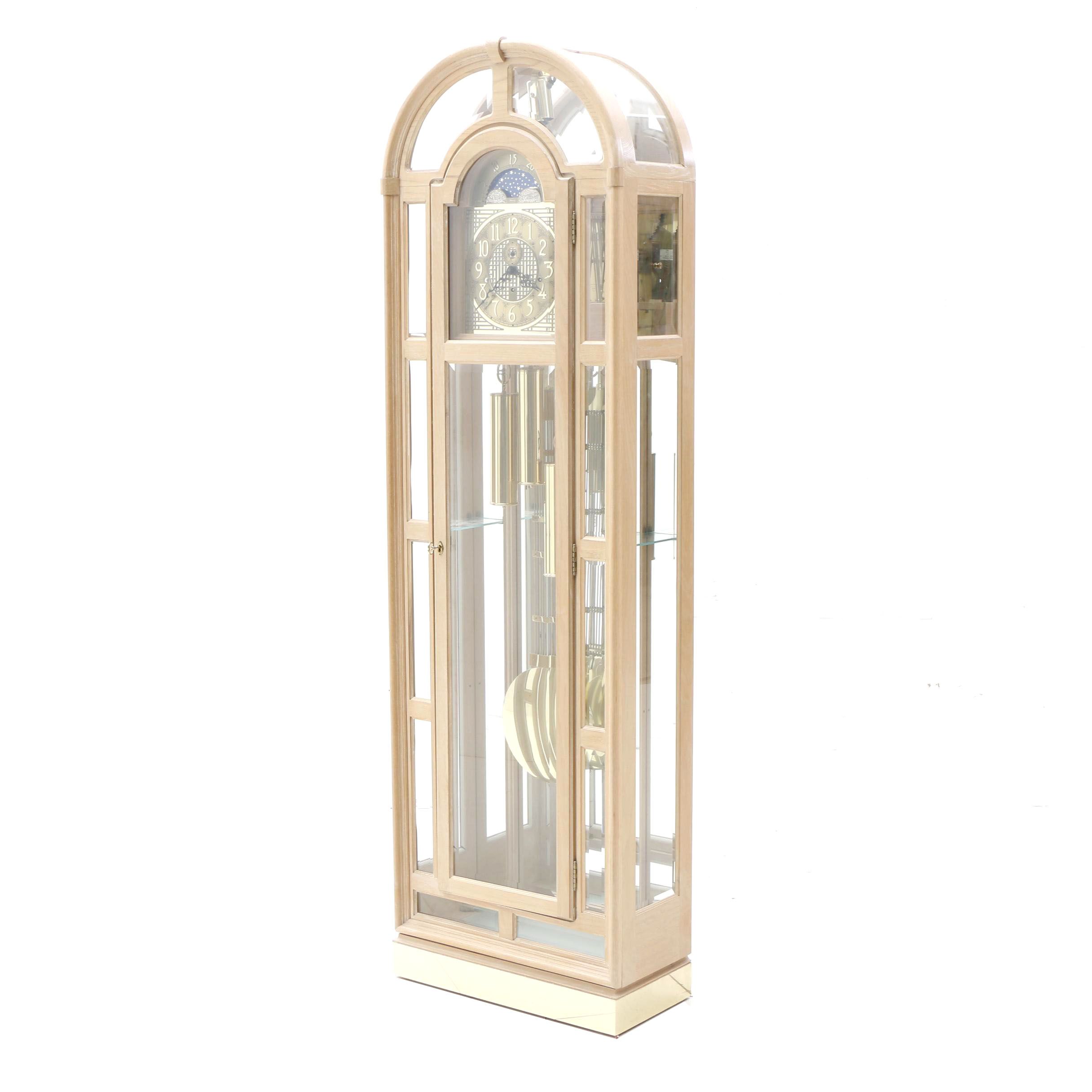 Contemporary Grandfather Clock by Ridgeway