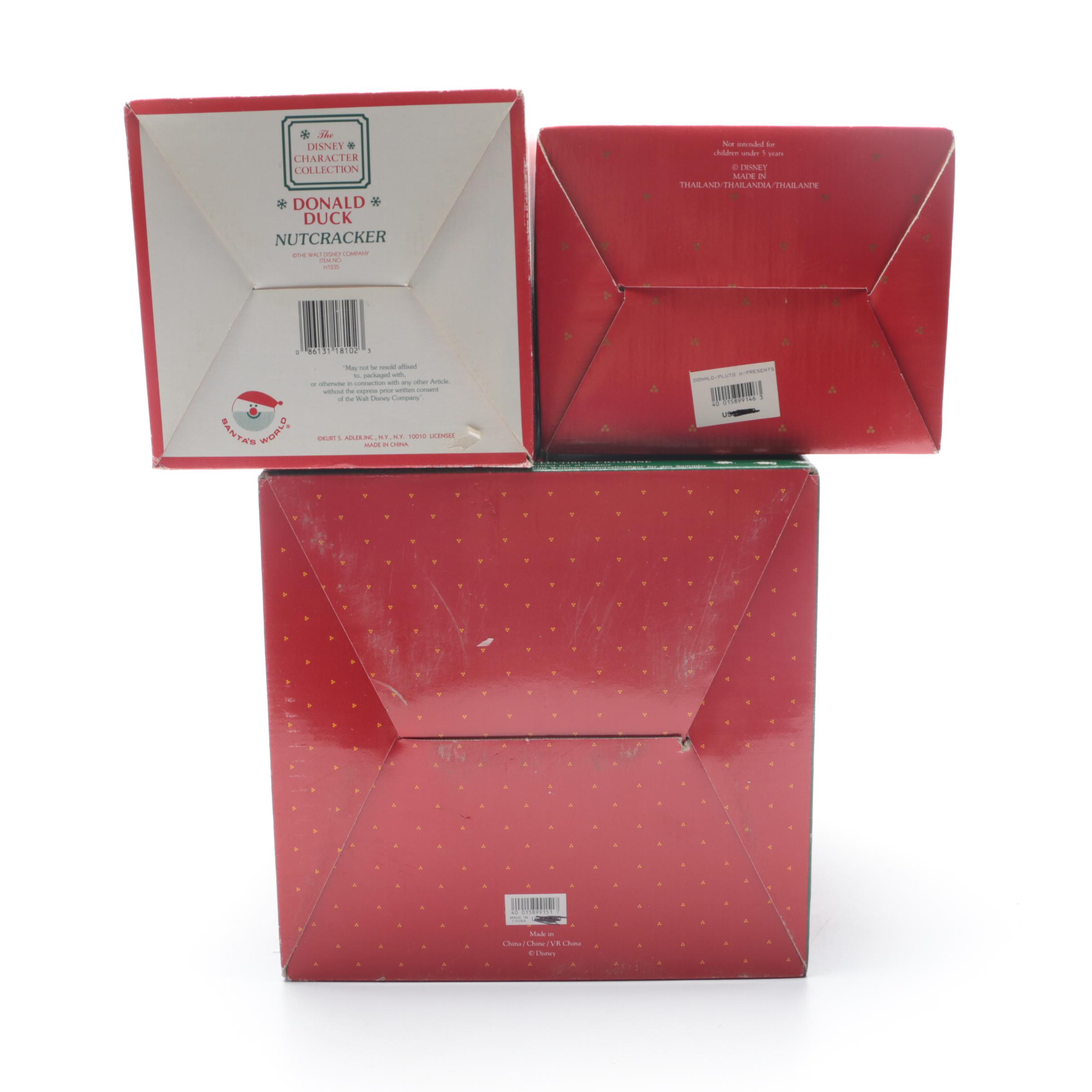 Disney Donald Duck Seasonal Decor Featuring "Santa's Workshop"