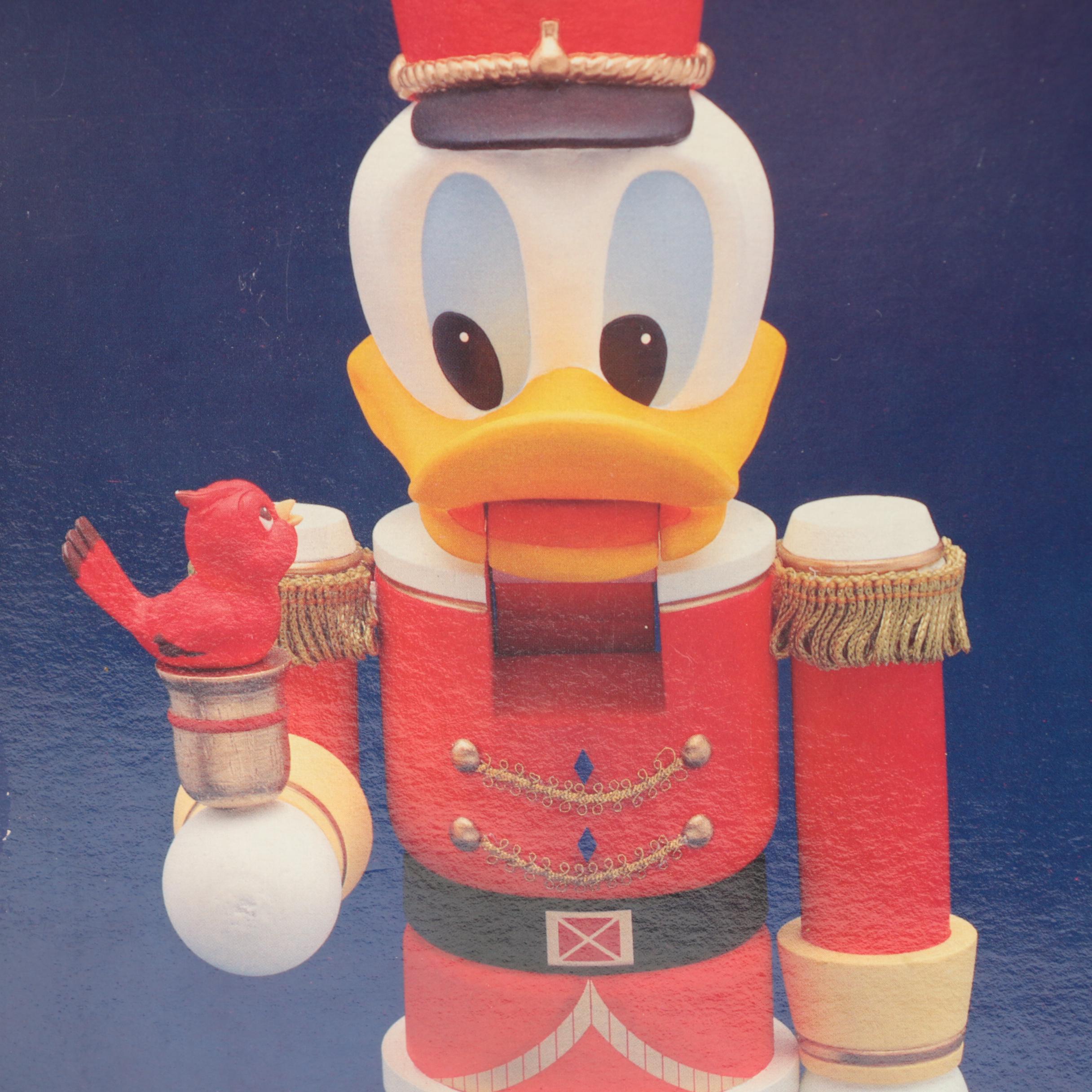 Disney Donald Duck Seasonal Decor Featuring "Santa's Workshop"