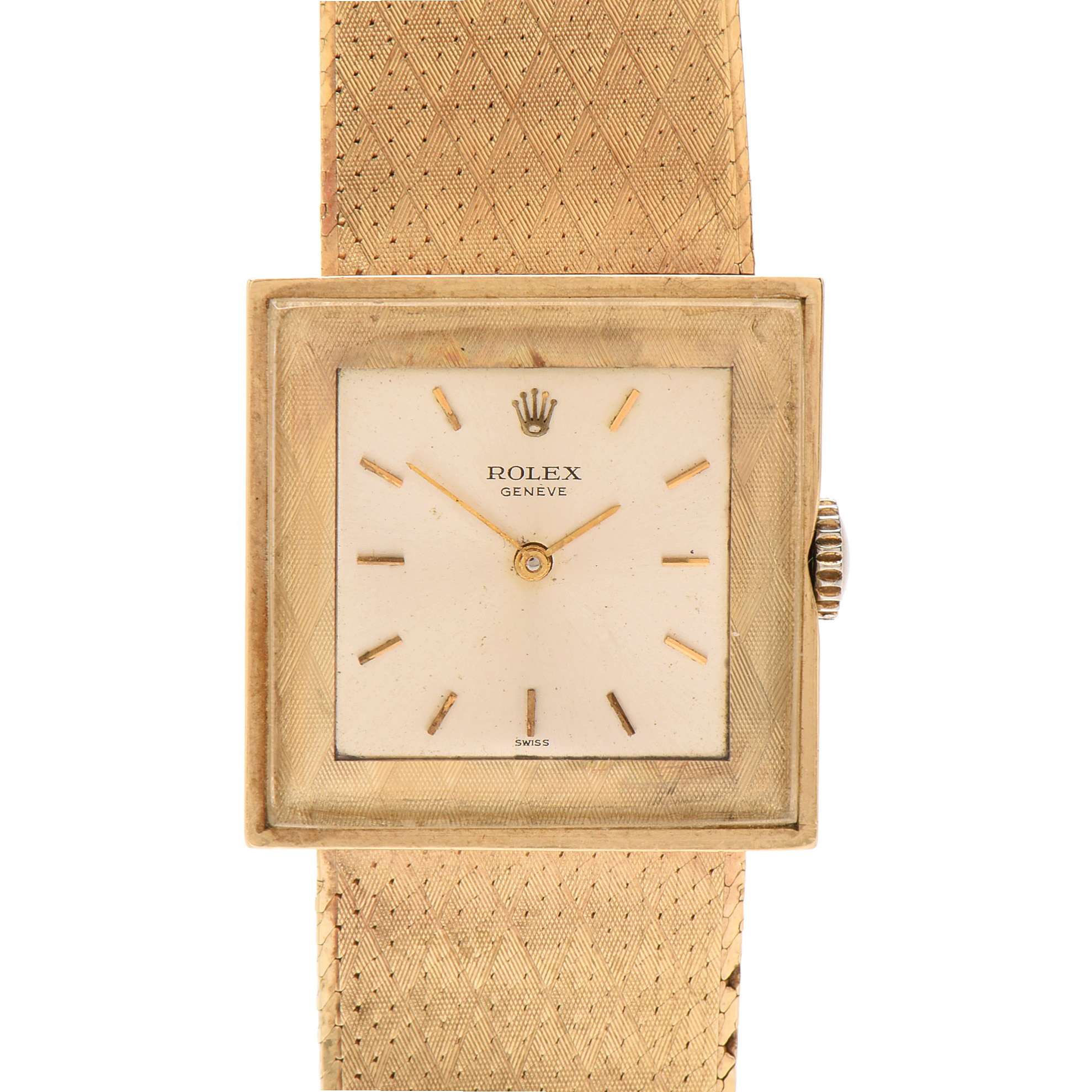 Vintage Rolex 14K Yellow Gold Watch