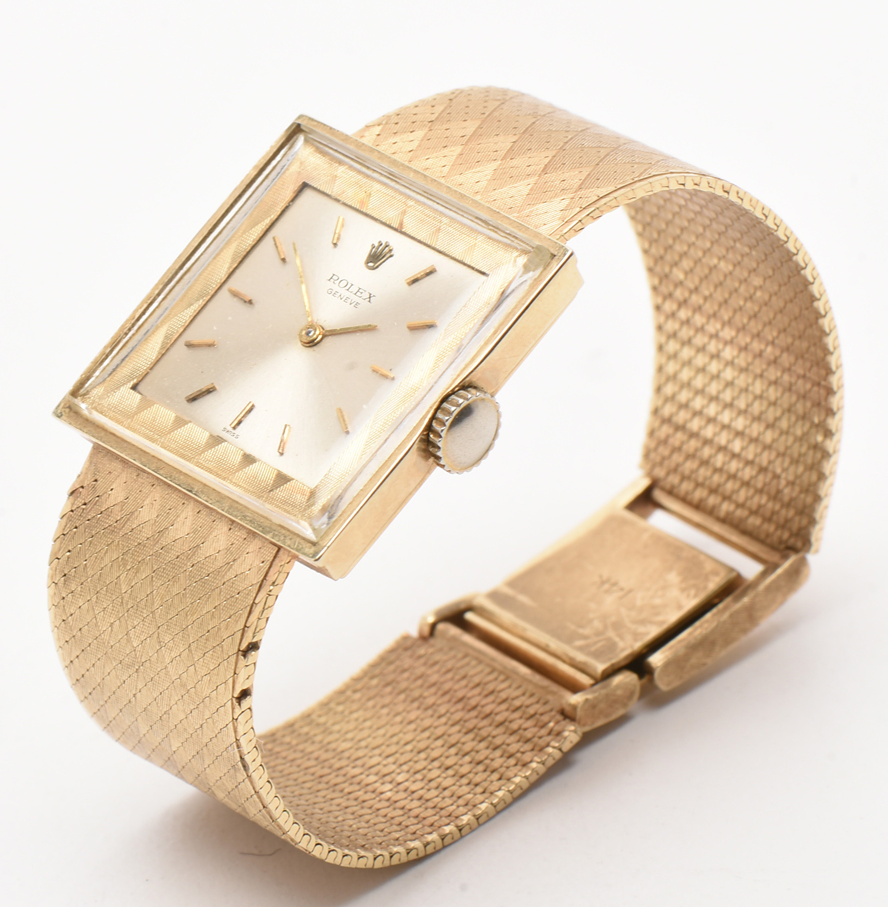 Vintage Rolex 14K Yellow Gold Watch