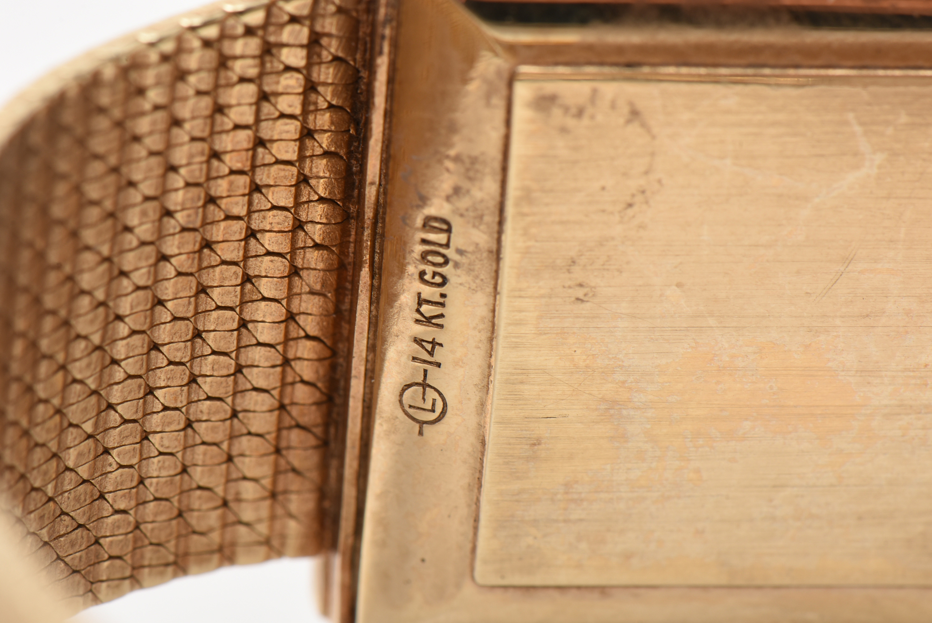 Vintage Rolex 14K Yellow Gold Watch