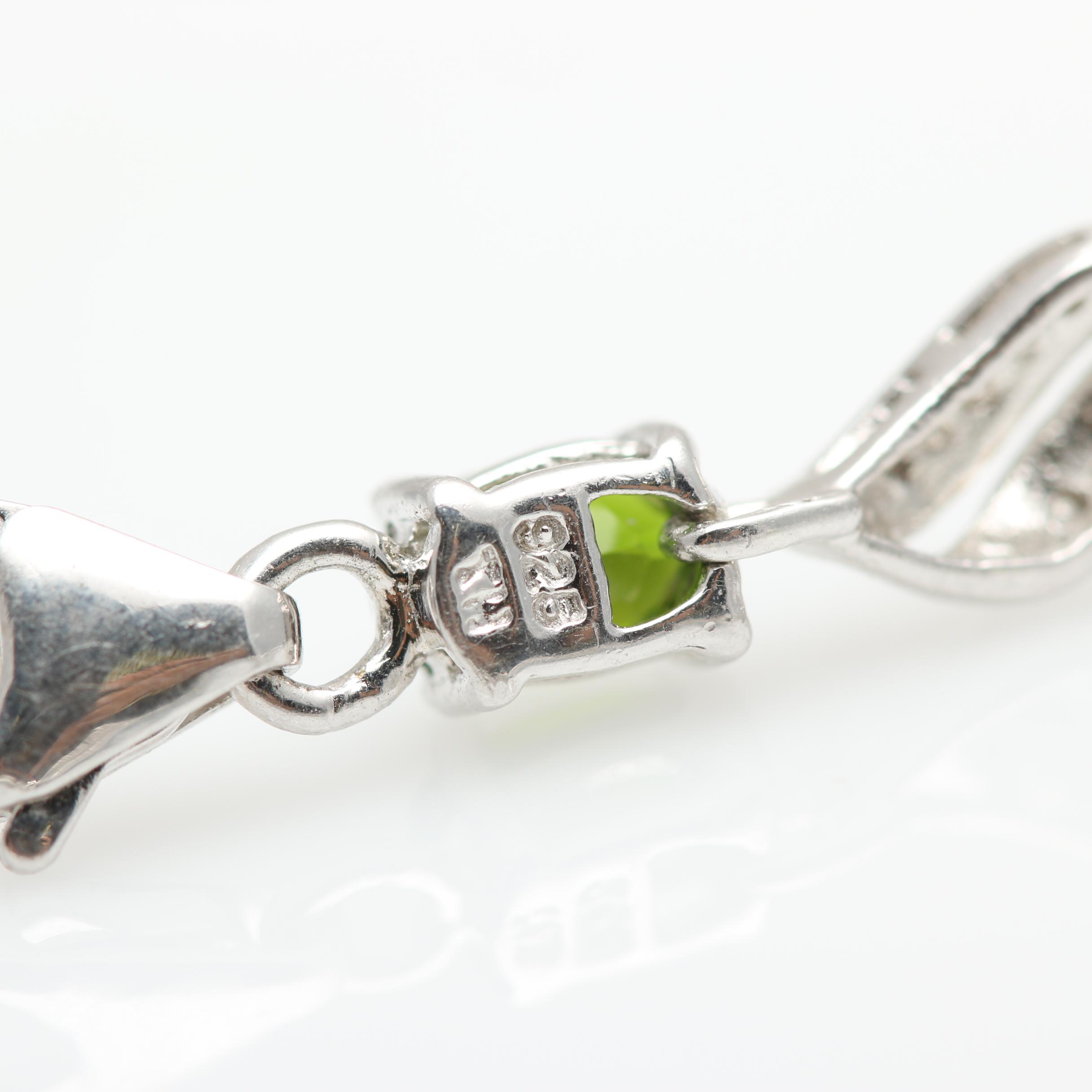 Sterling Silver Aquamarine, Sapphire, and Synthetic Tourmaline Jewelry