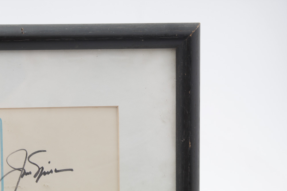 Jack Nicklaus Signed Complete Set of Scorecards from 1986 Masters