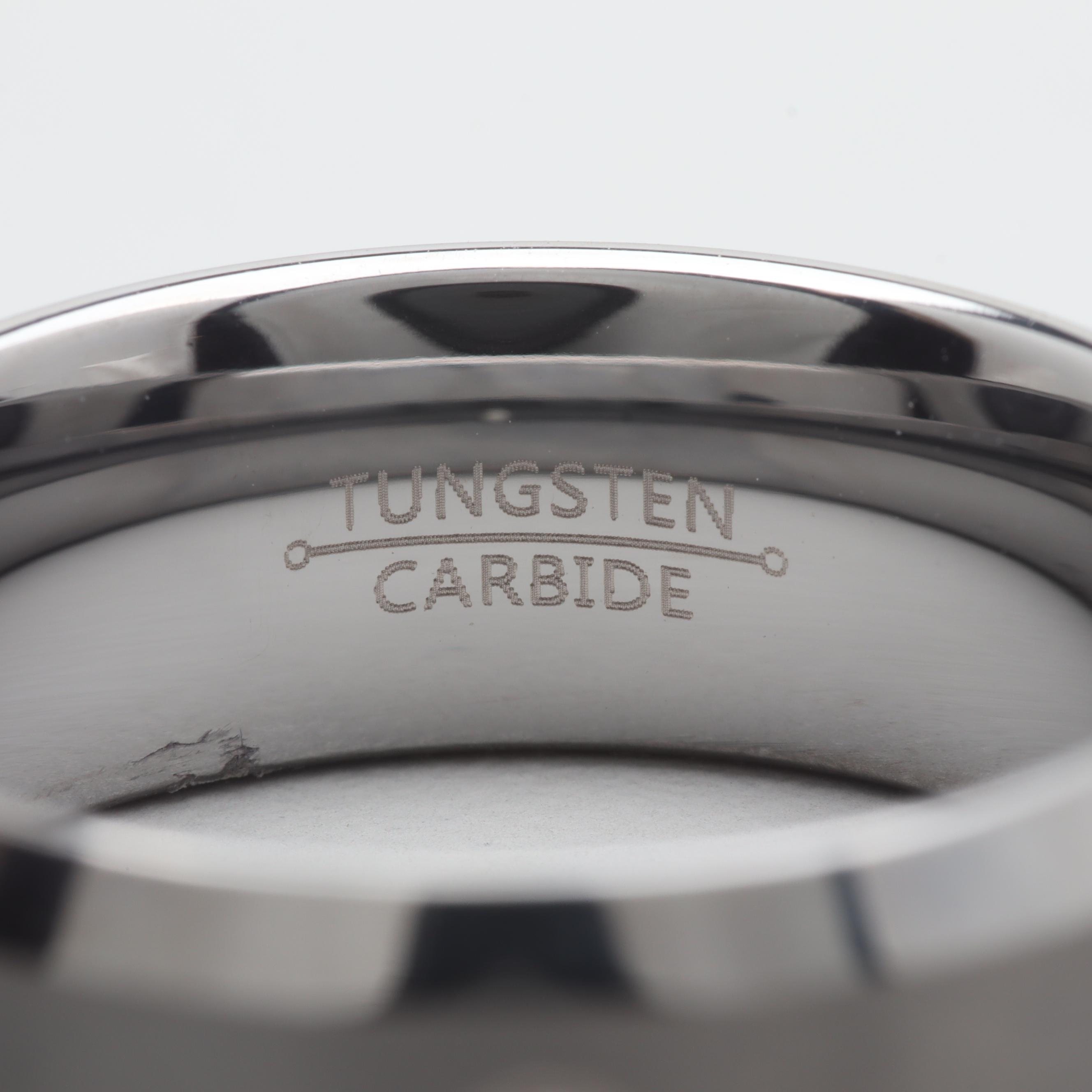 Tungsten Carbide Diamond Ring