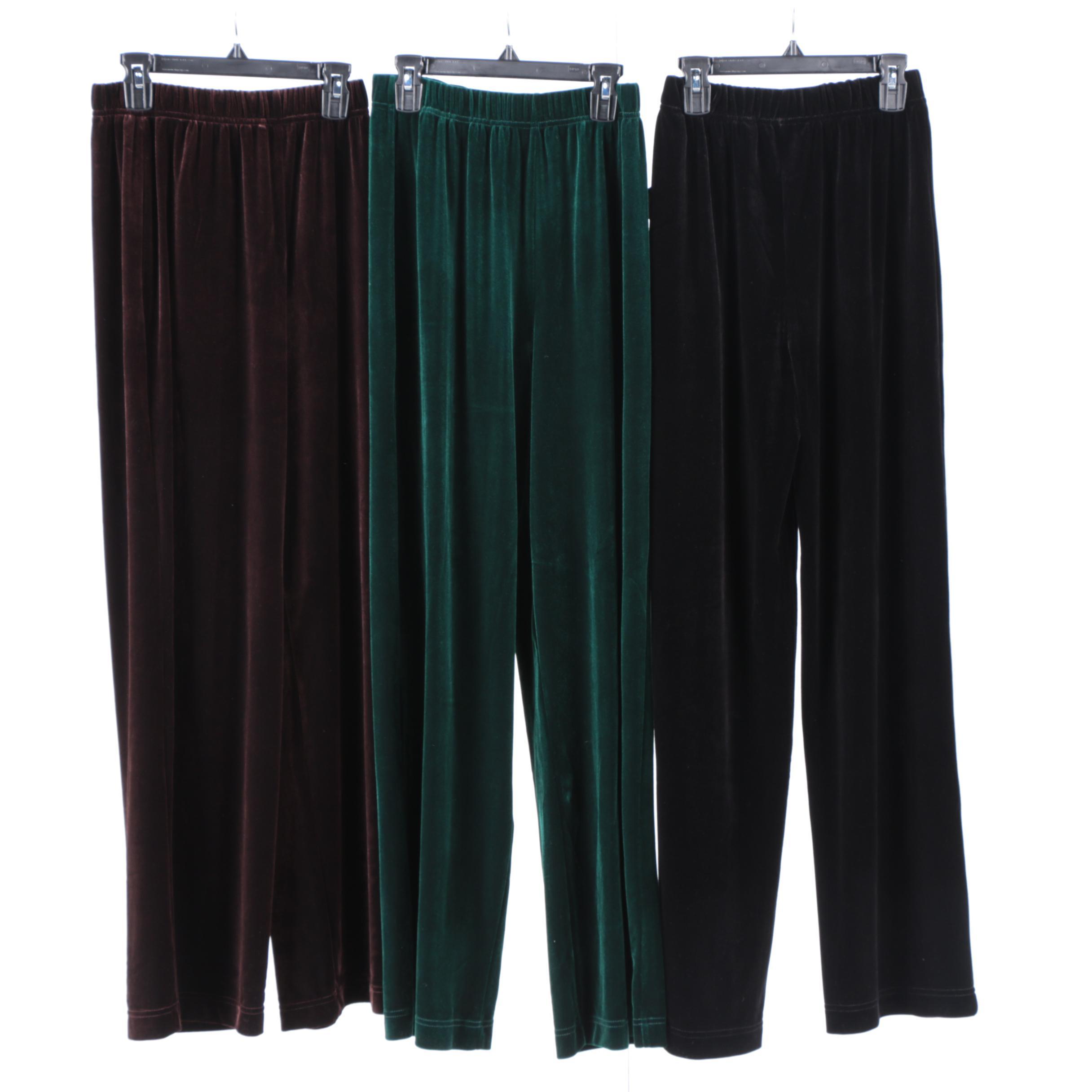 Women's Bob Mackie Clothing Including Sweater Set, Velour Pant Sets with Others