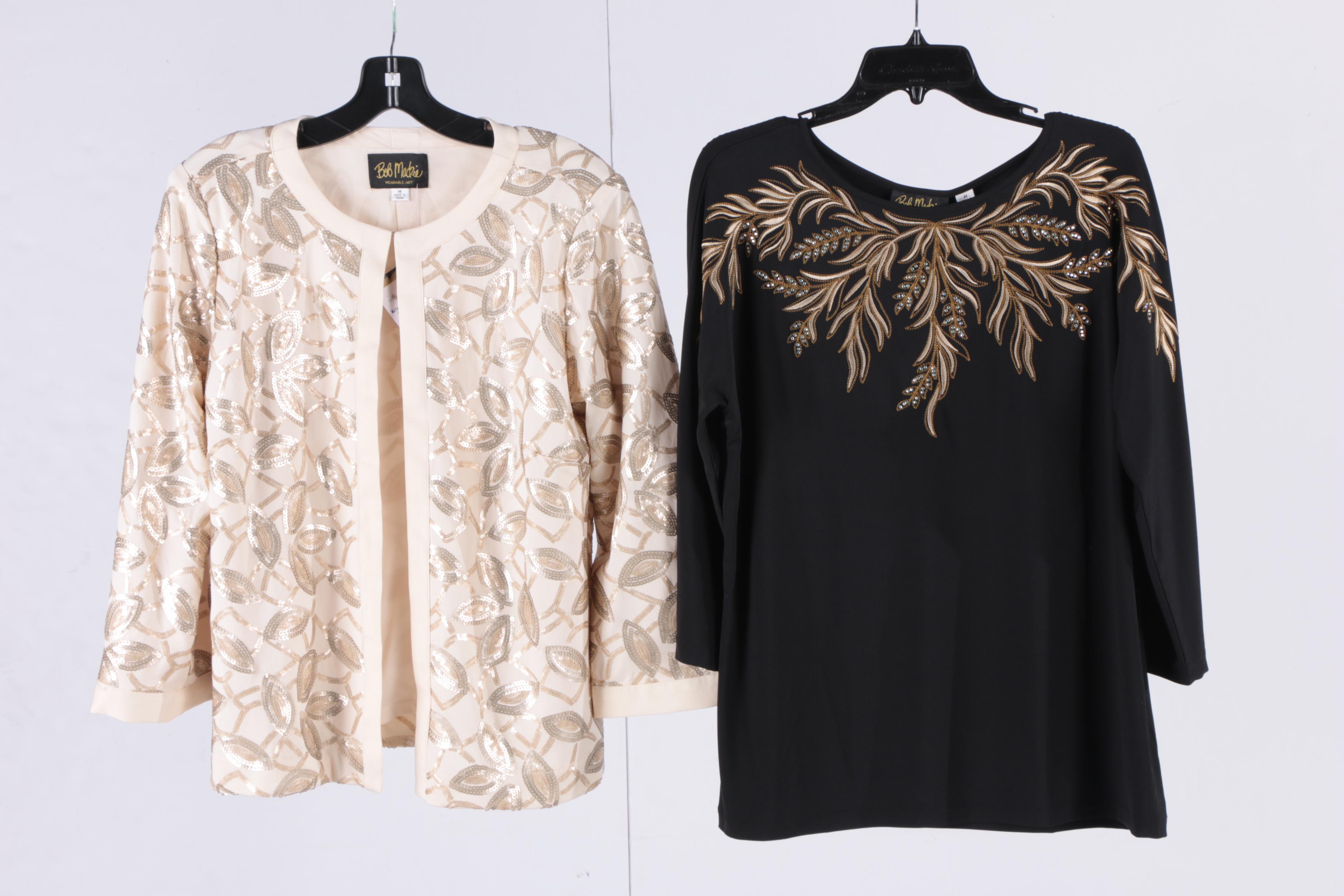 Women's Bob Mackie Clothing Including Sweater Set, Velour Pant Sets with Others