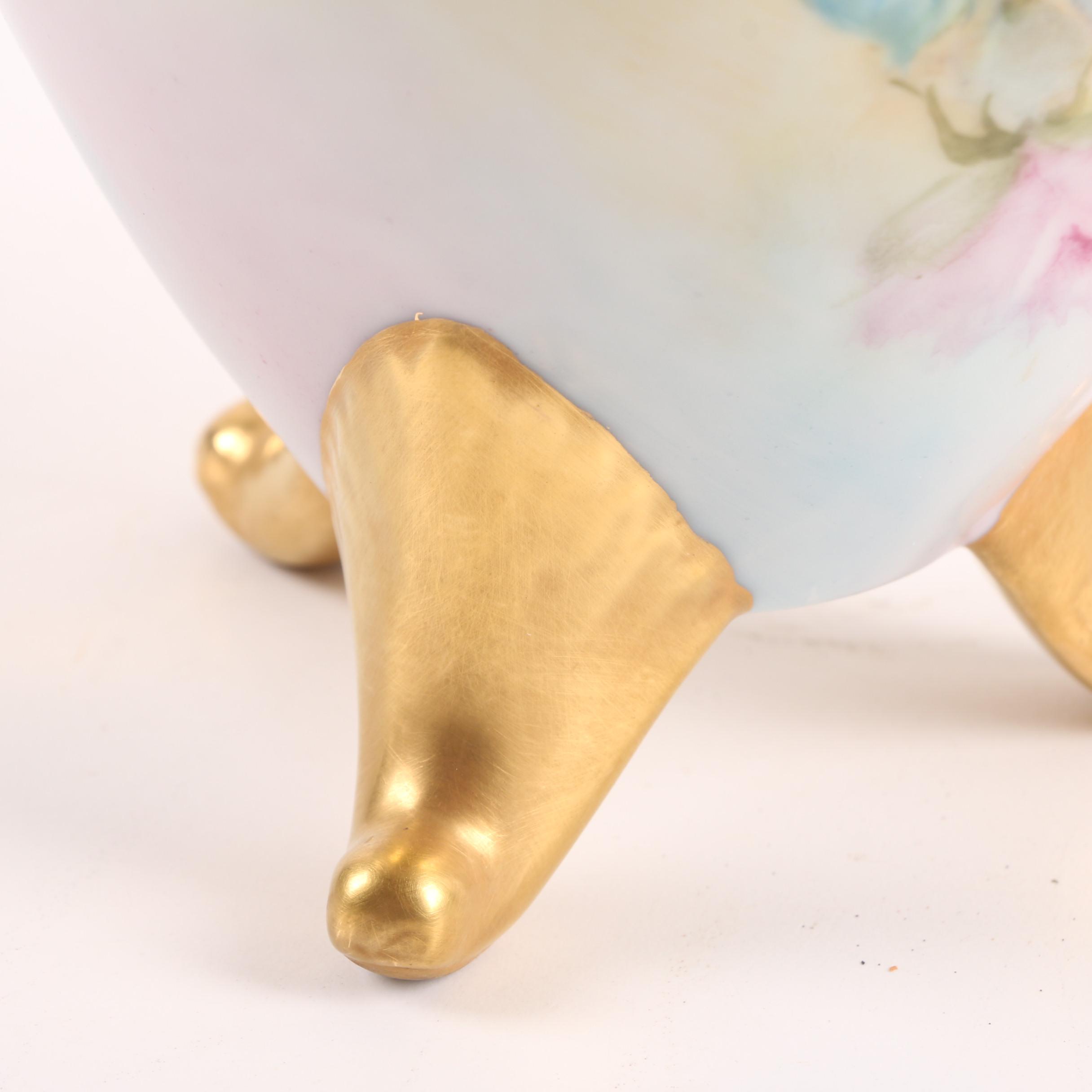 Floral Themed Porcelain Decorative Plates, Lidded Urn, and Coffee Pot