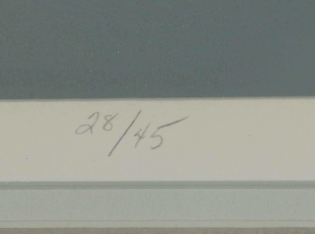 Jane Aman Serigraph "Crater"