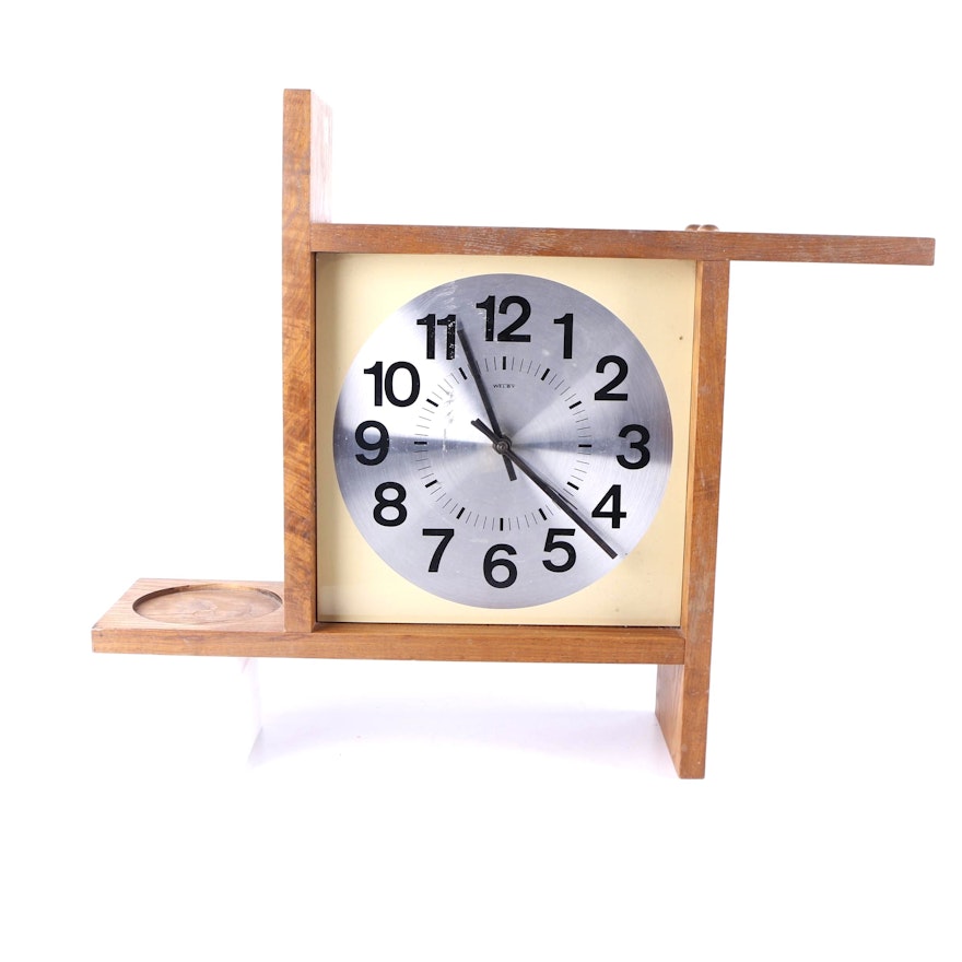 Mid Century Welby Square Wall Clock