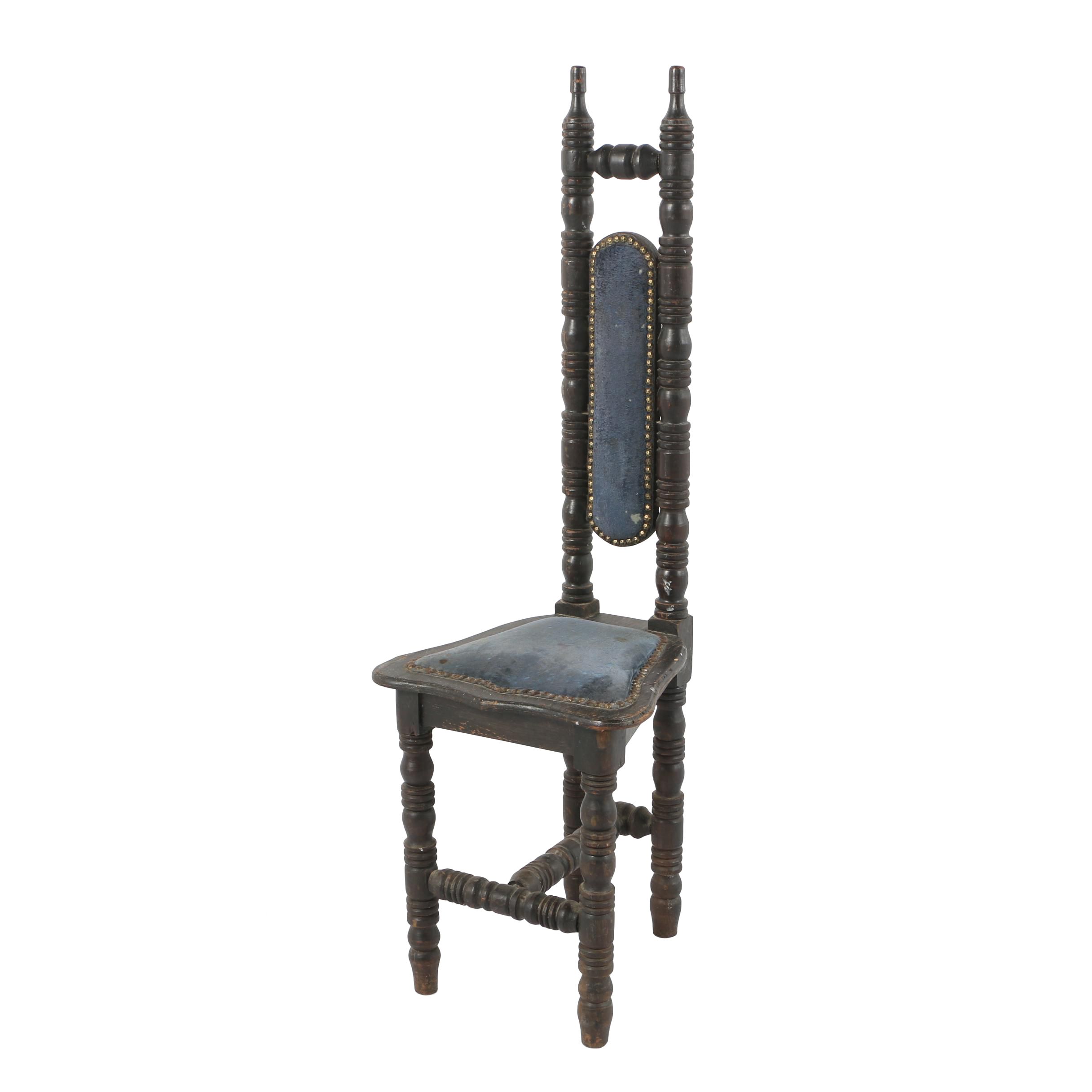 Jacobean Style Prayer Chair EBTH
