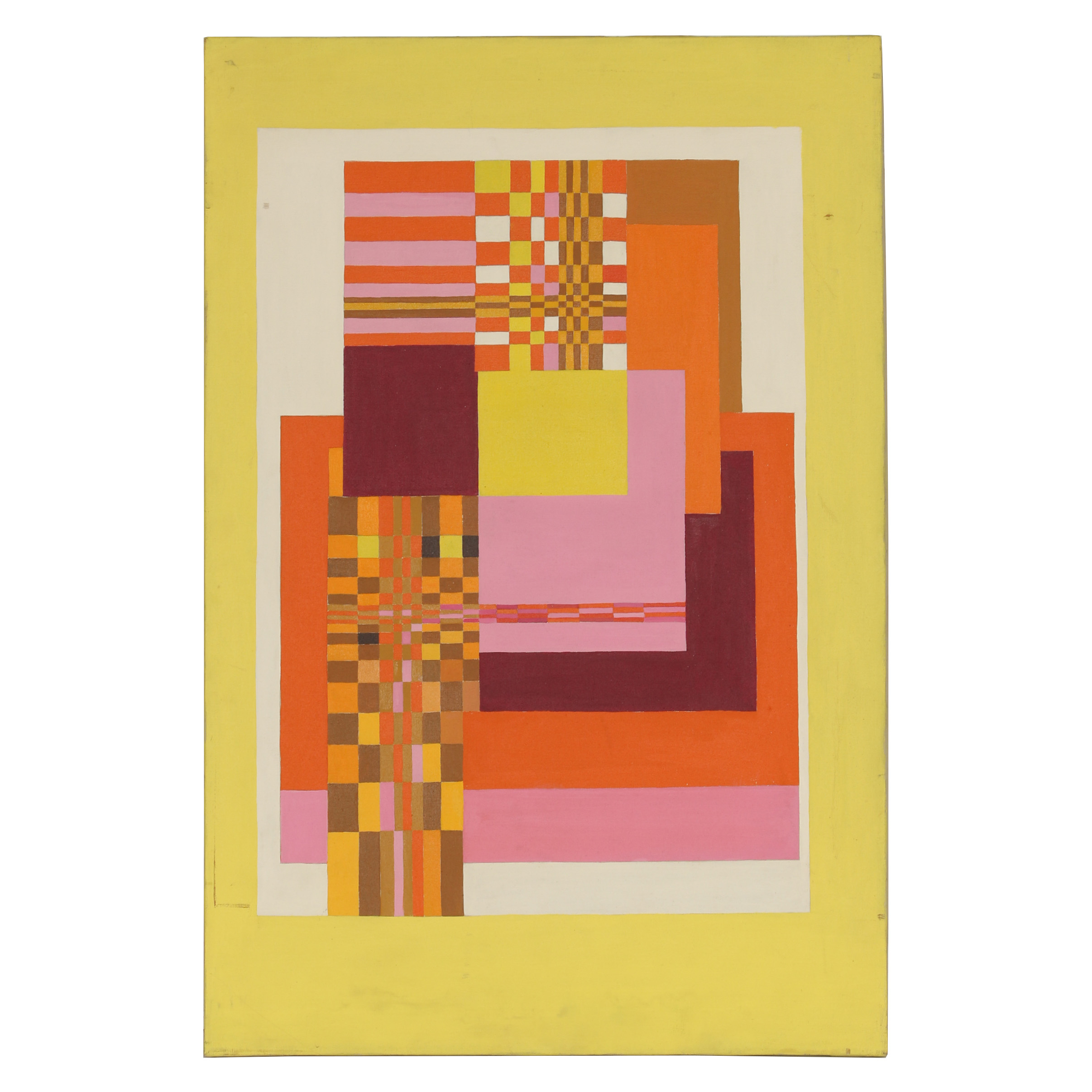 Late 20th Century Acrylic Painting