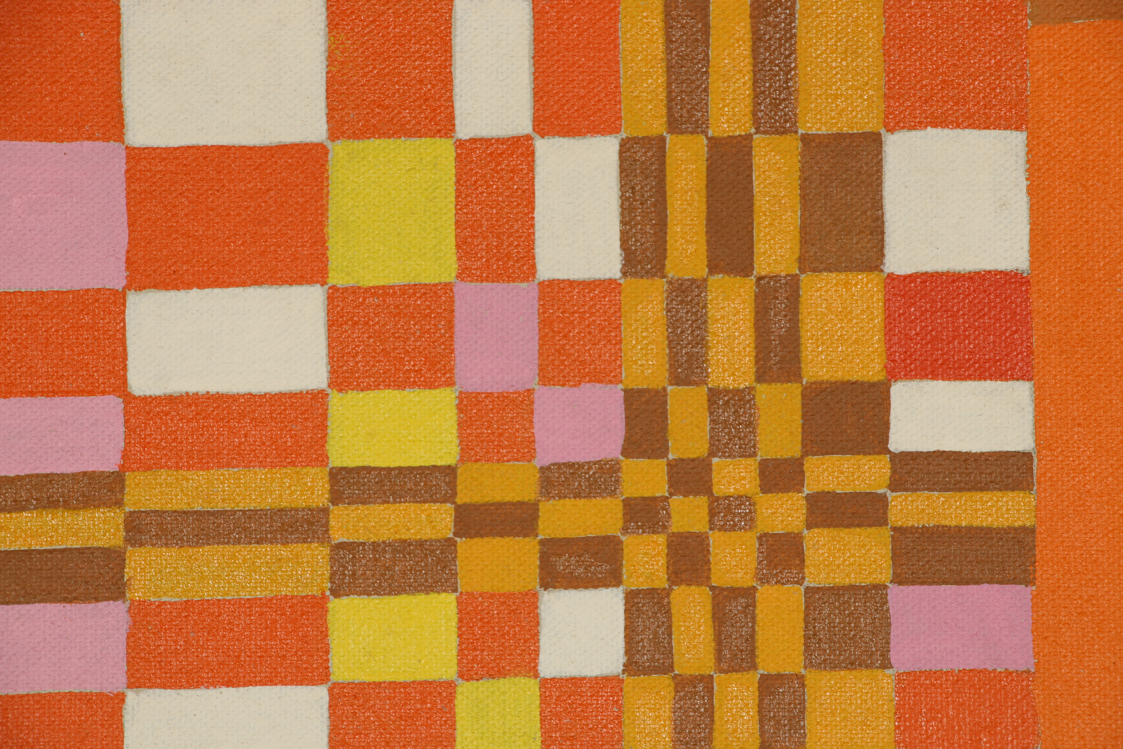 Late 20th Century Acrylic Painting