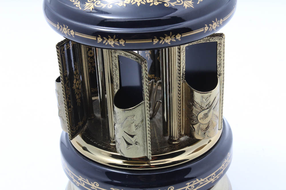 Vintage Swiss Gueissaz-Jaccard Music Box Lipstick/Cigarette Holder