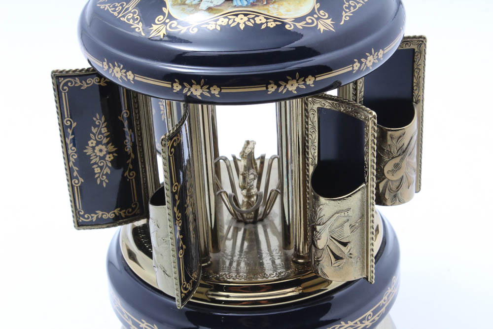 Vintage Swiss Gueissaz-Jaccard Music Box Lipstick/Cigarette Holder