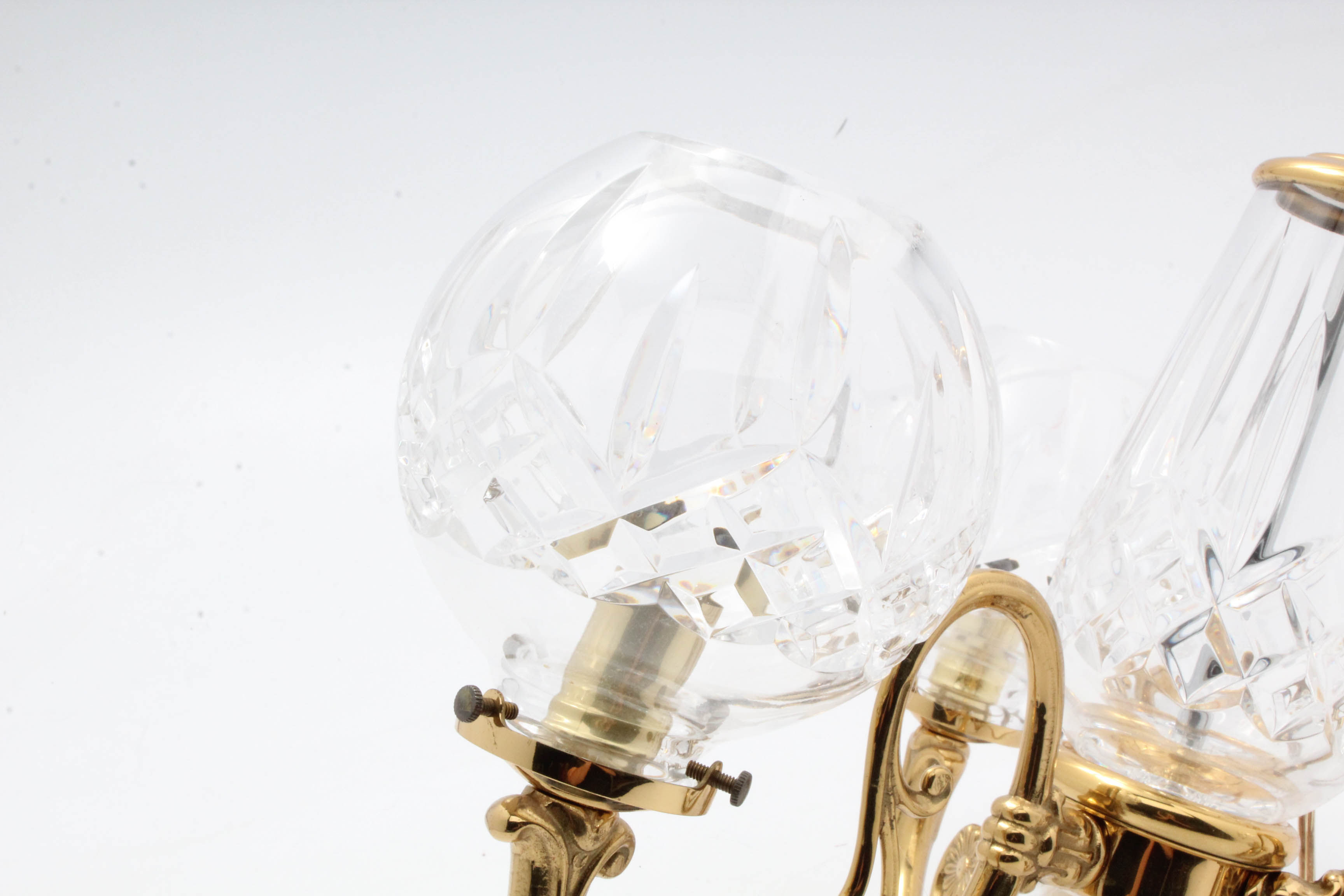 Waterford "Lismore" Three-Light Chandelier