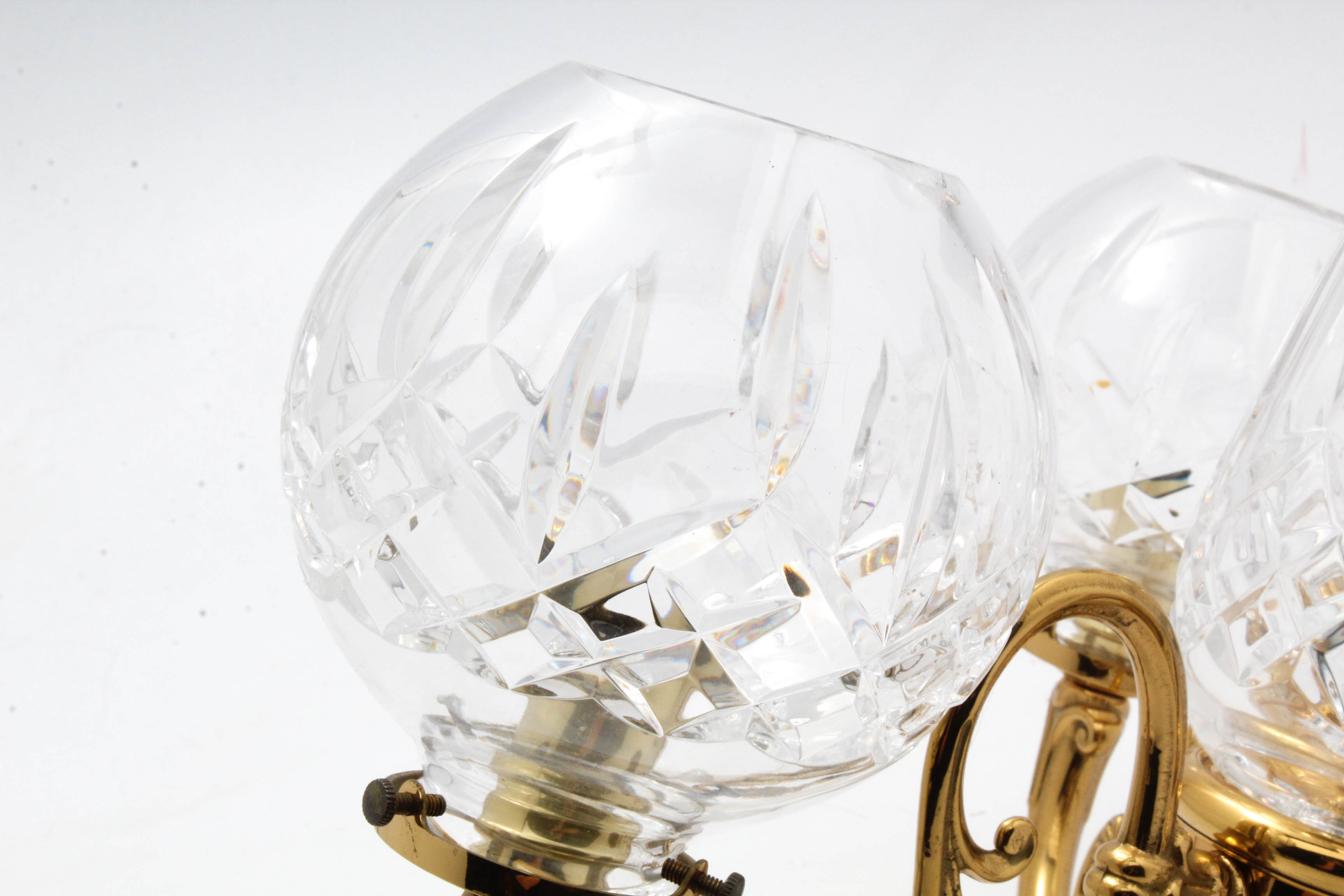 Waterford "Lismore" Three-Light Chandelier