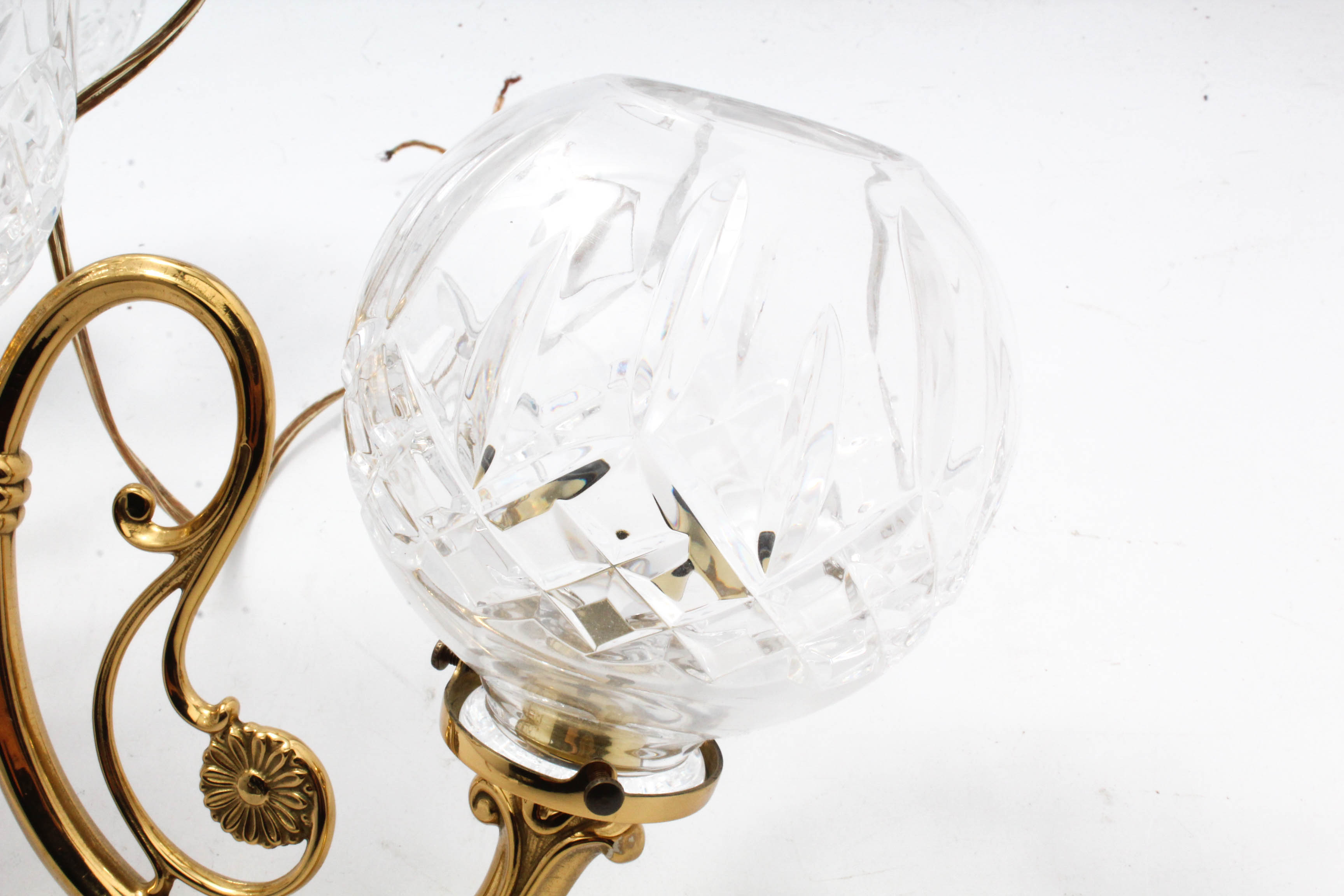 Waterford "Lismore" Three-Light Chandelier