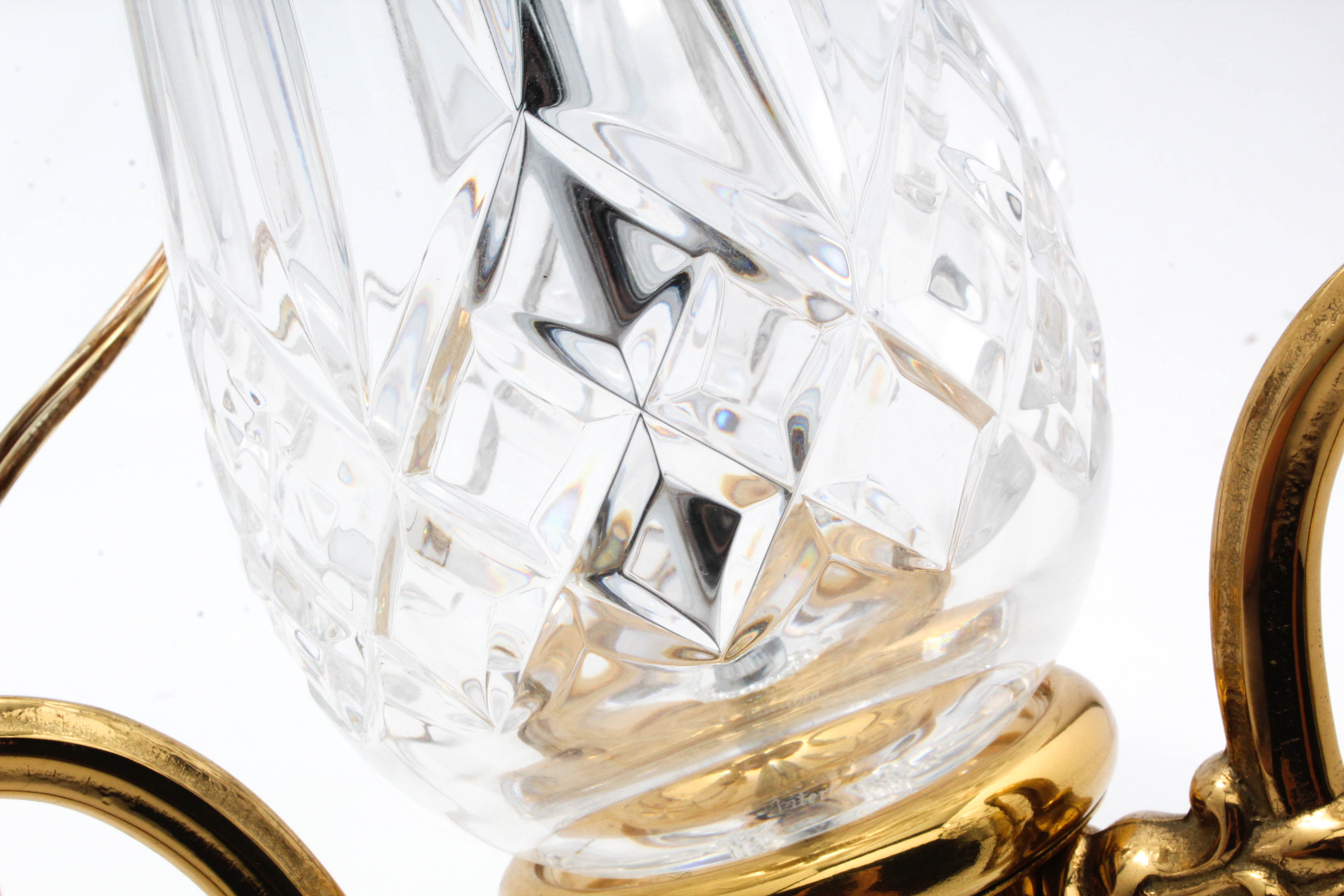 Waterford "Lismore" Three-Light Chandelier