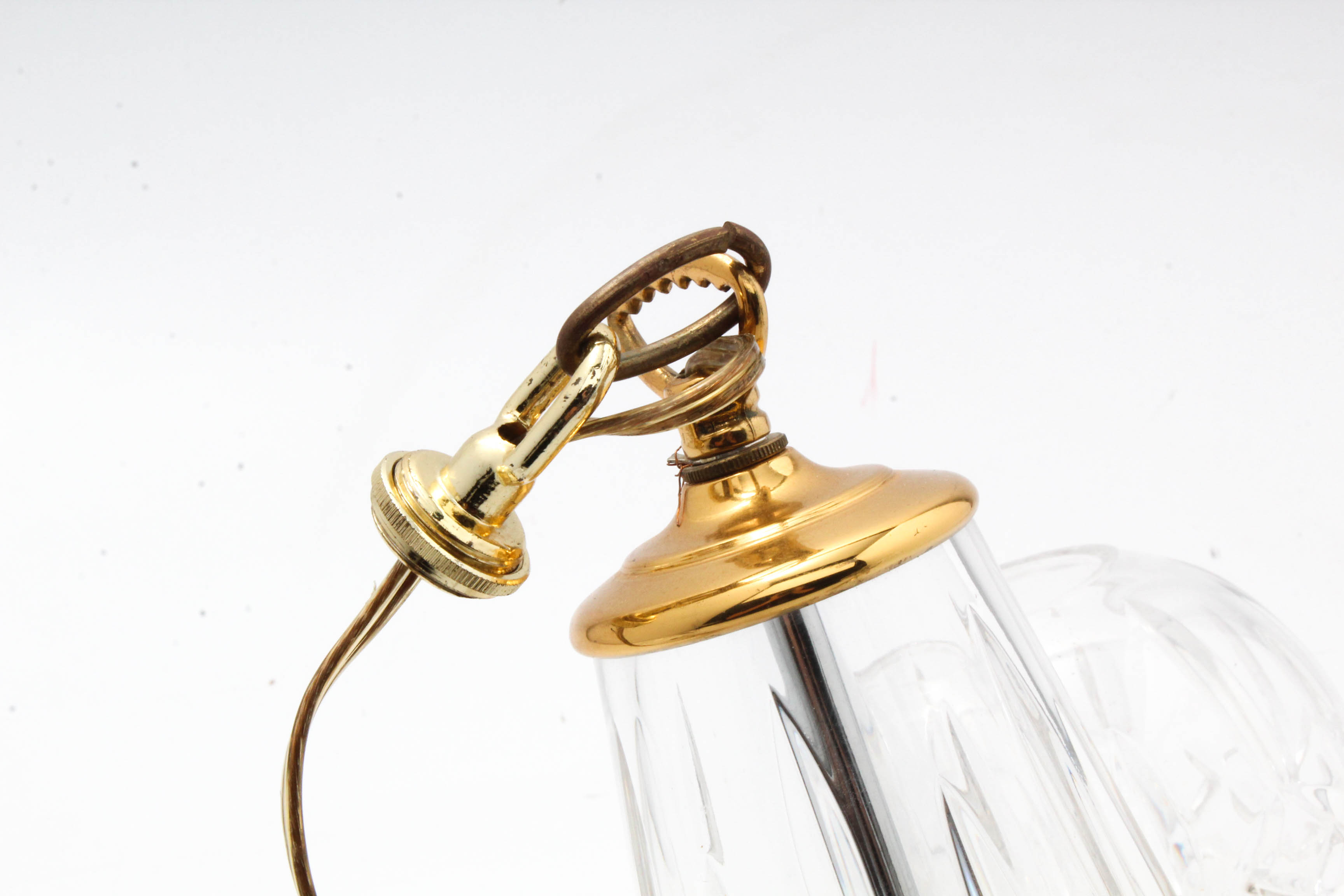 Waterford "Lismore" Three-Light Chandelier