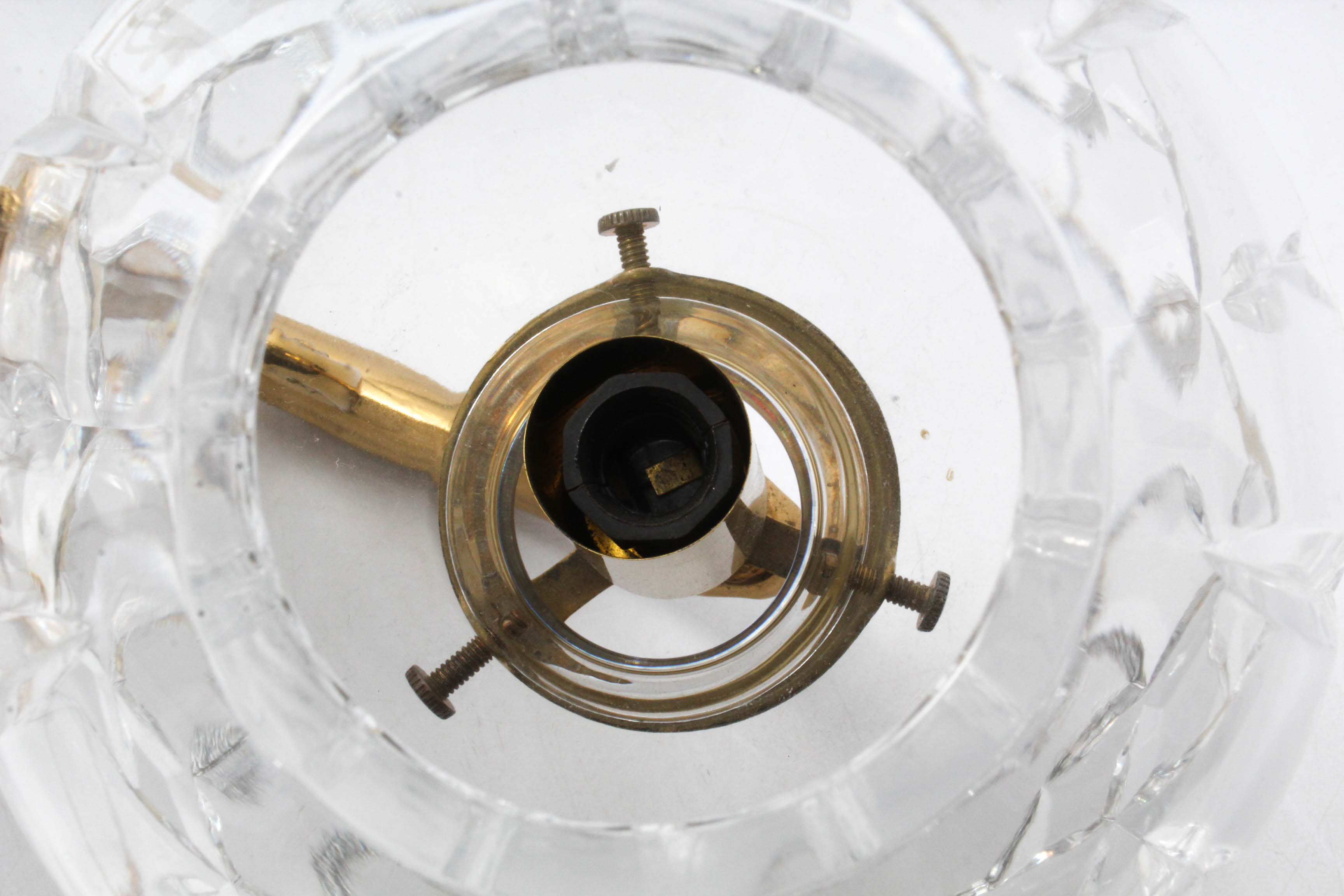 Waterford "Lismore" Three-Light Chandelier