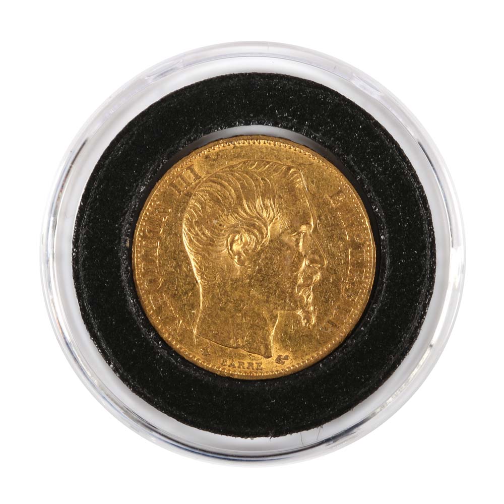 1859-B France 20 Francs Gold Coin