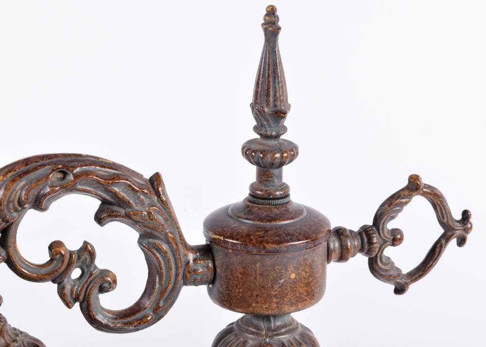 Art Nouveau Style Stained Glass Task Lamp