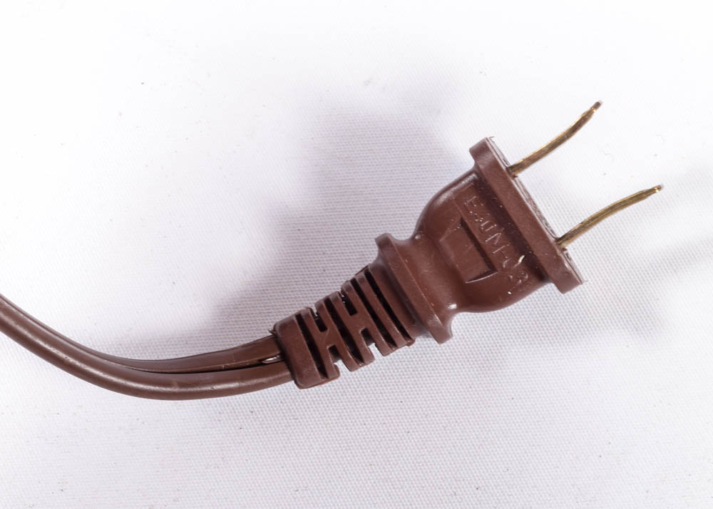 Hand-Painted Ceramic Enameled Urn Form Lamps