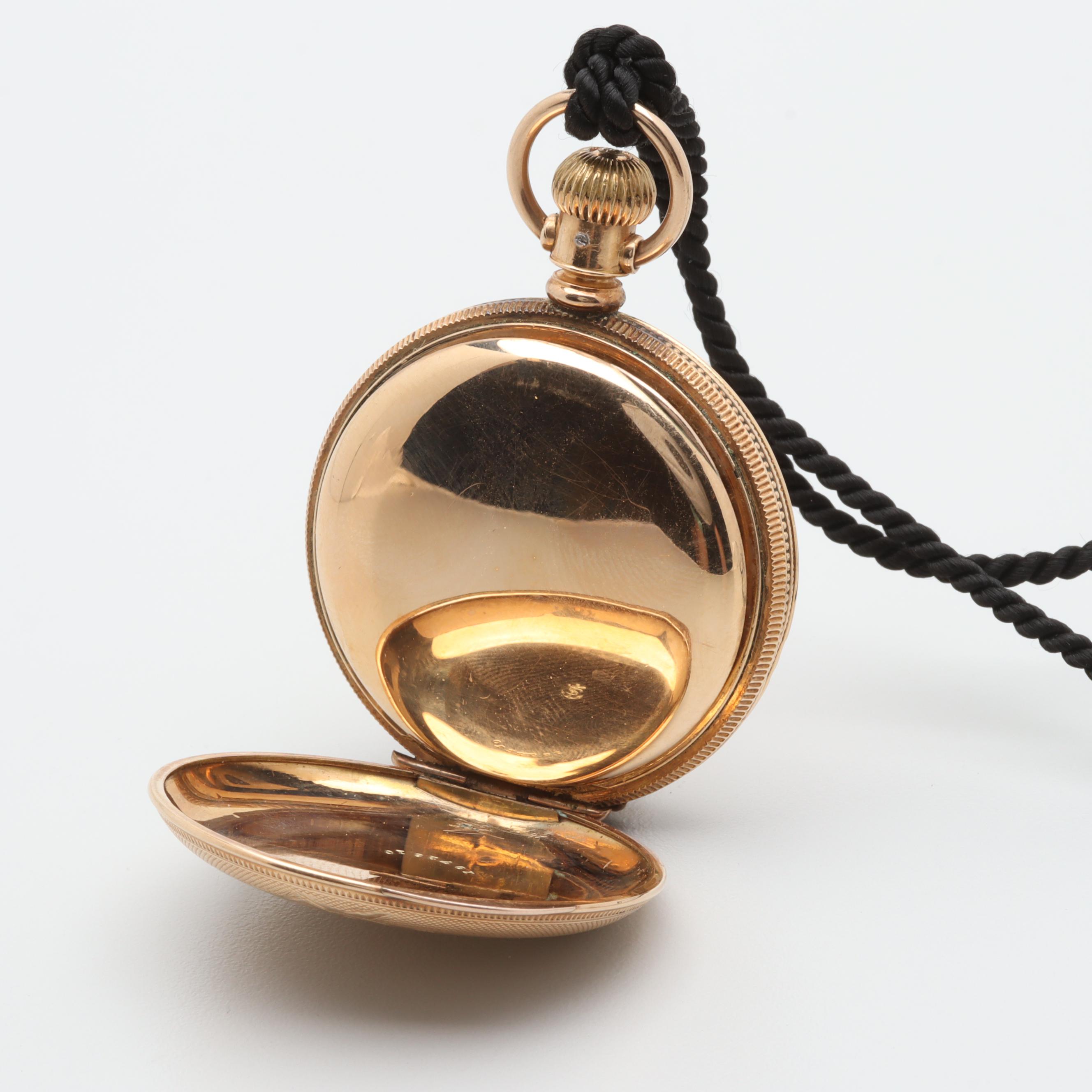 Swiss Didisheim "The Nassau" Gold Filled Hunting Case Pocket Watch