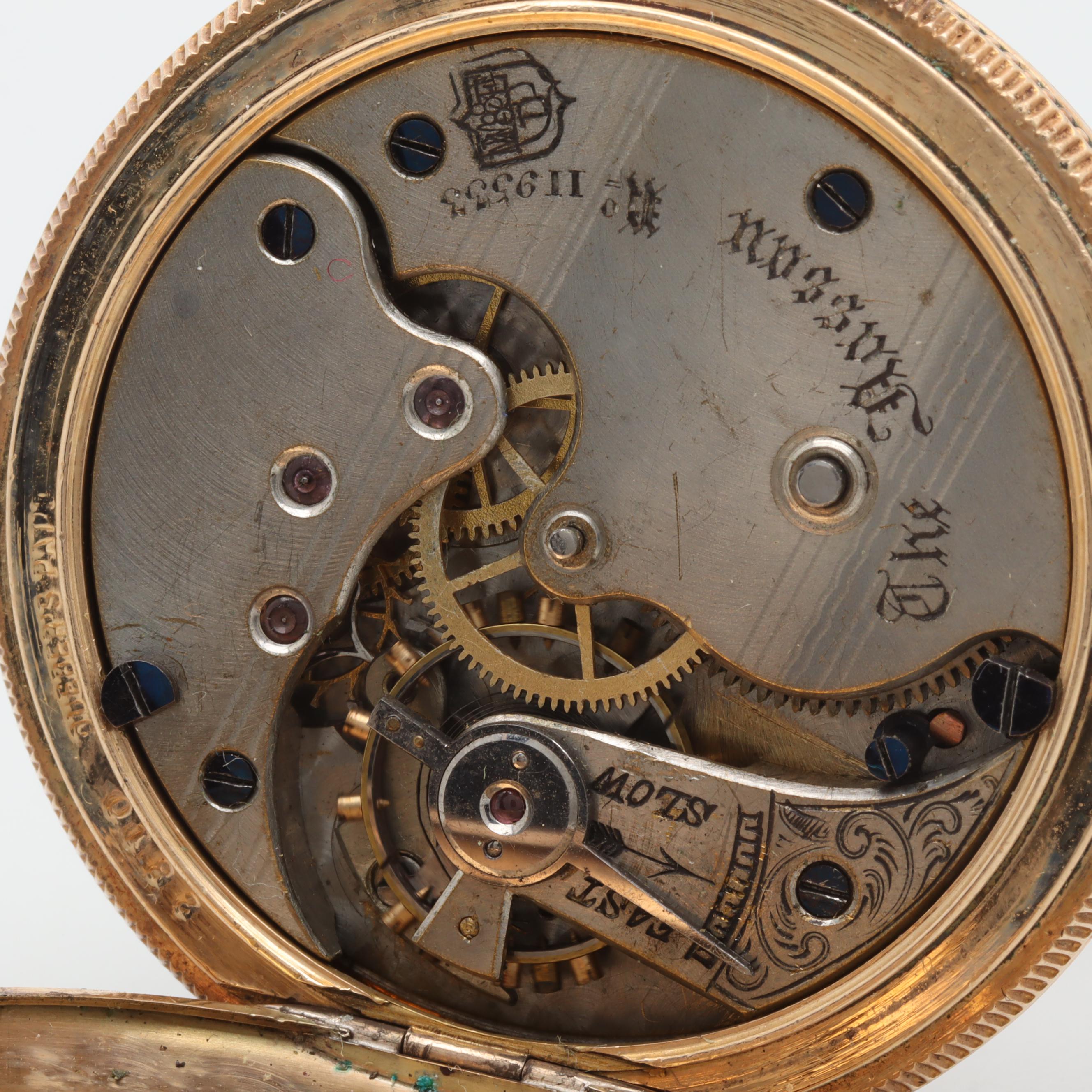 Swiss Didisheim "The Nassau" Gold Filled Hunting Case Pocket Watch