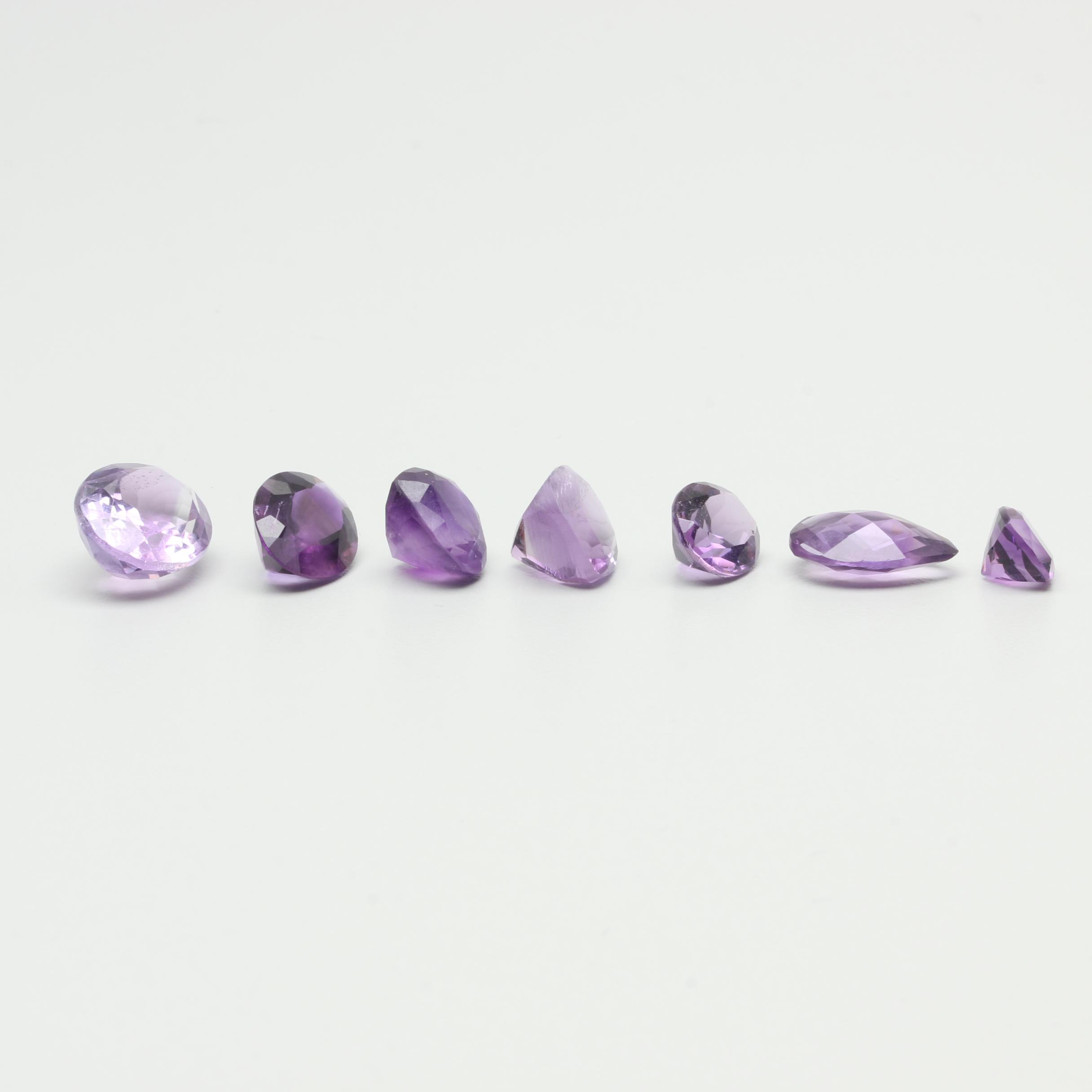 Loose 43.03 CTW Amethyst Assortment