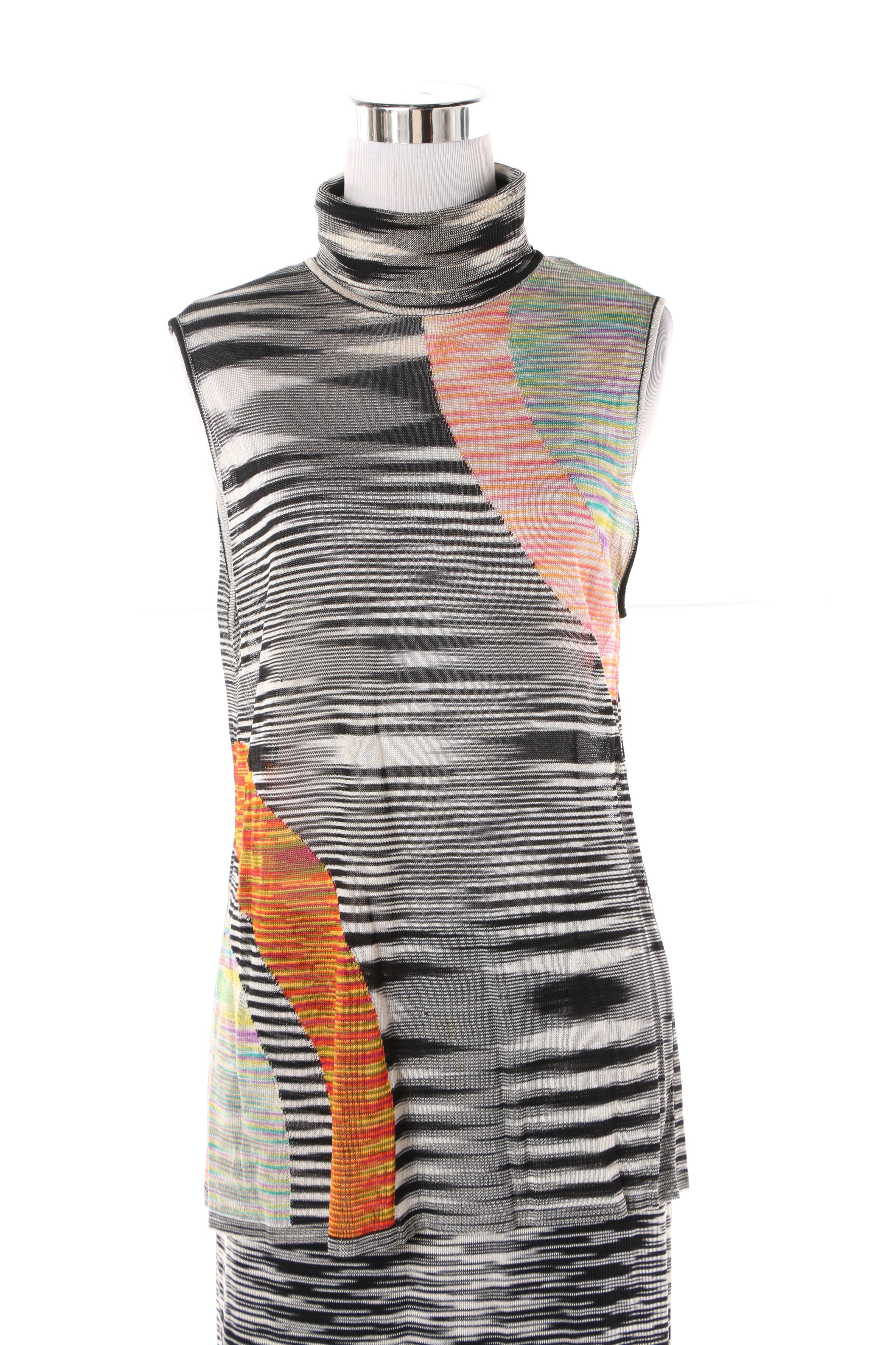 Women's Missoni Knit Skirt Ensemble
