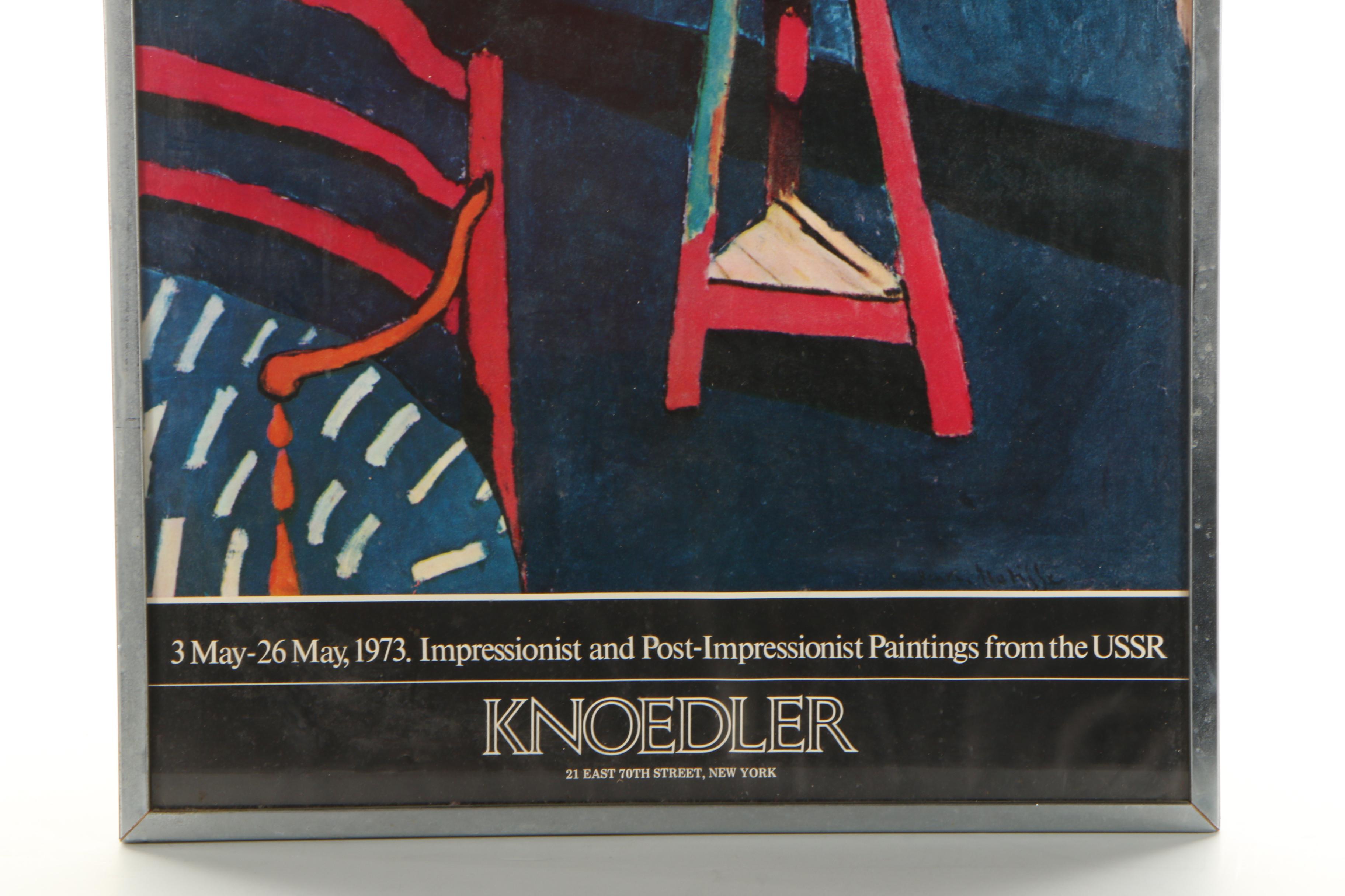 Knoedler Gallery 1973 Exhibition Poster