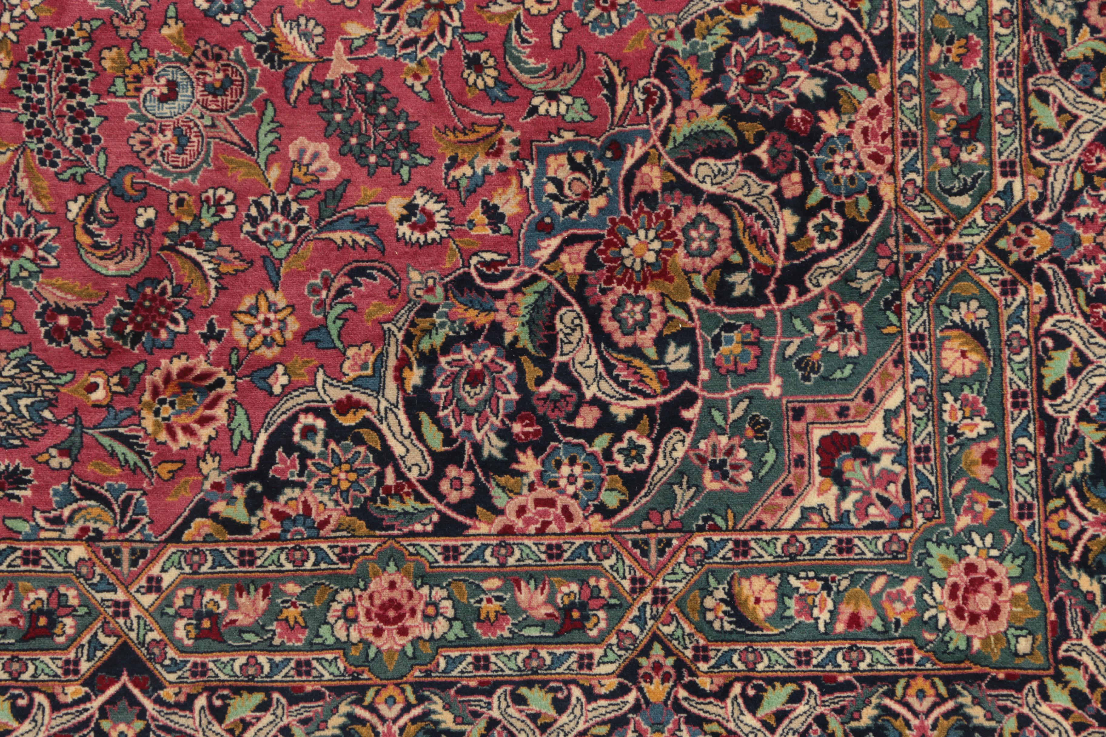 Hand-Knotted Gregorian Pakistani "Kohi Sultan" Wool Area Rug