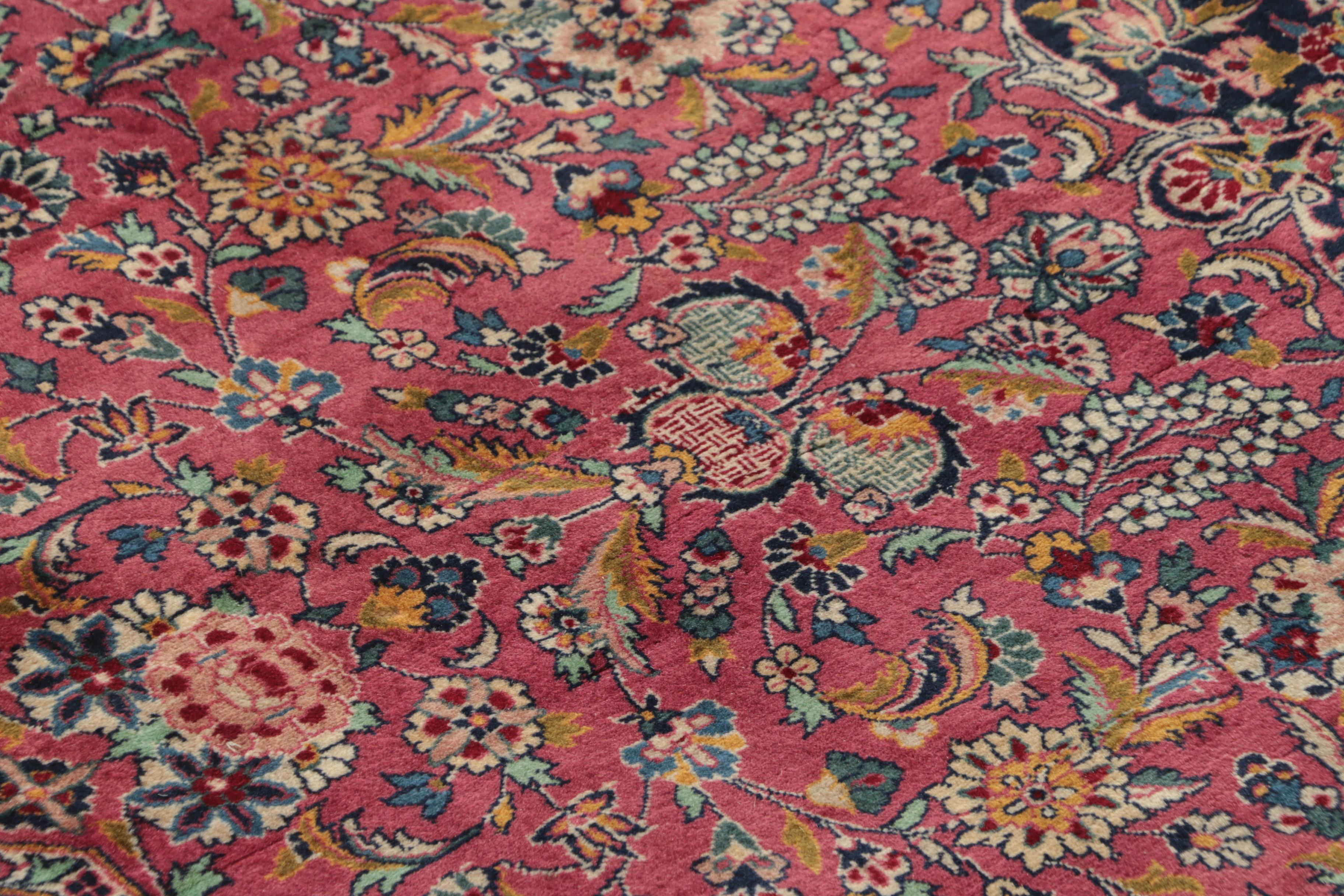 Hand-Knotted Gregorian Pakistani "Kohi Sultan" Wool Area Rug