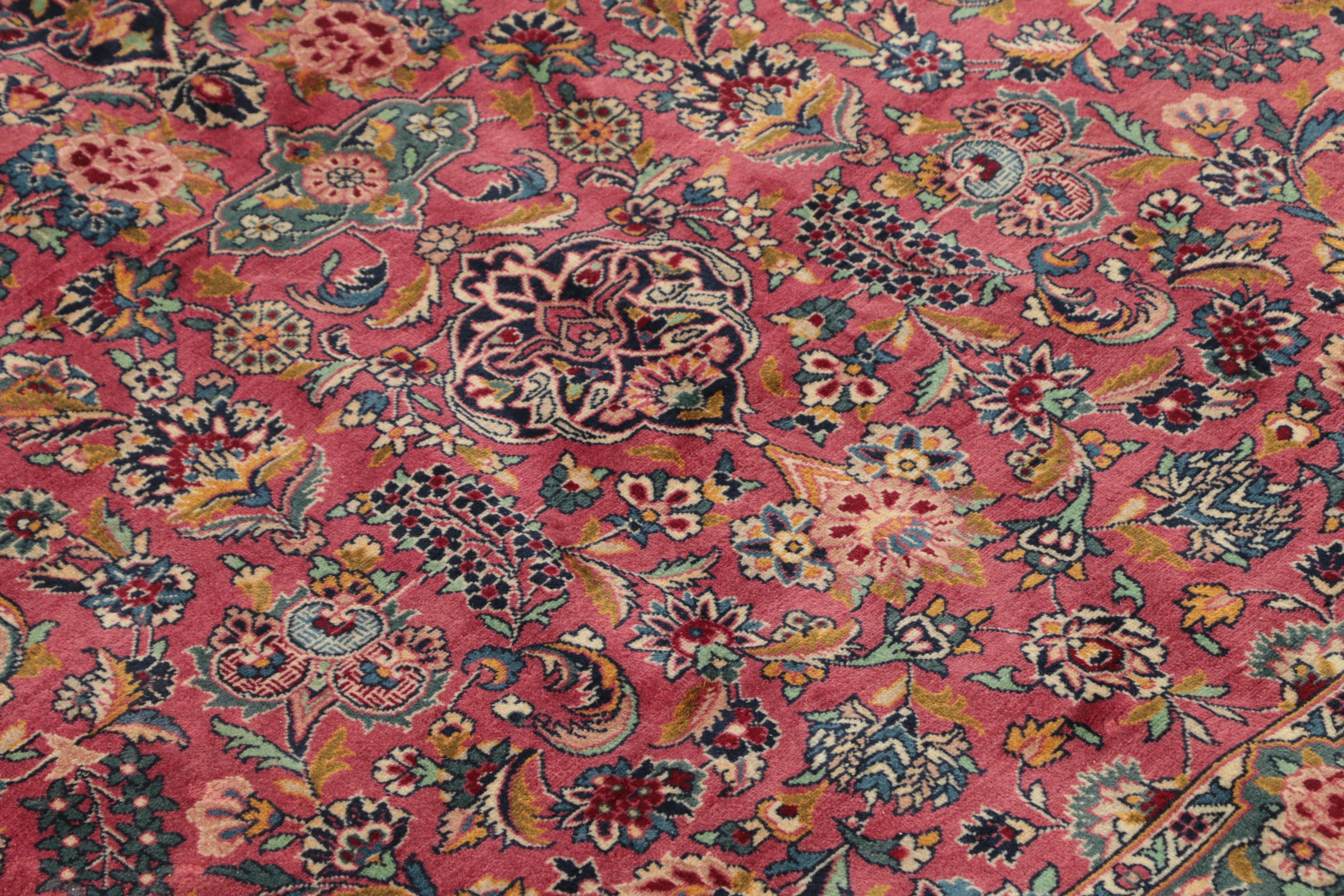 Hand-Knotted Gregorian Pakistani "Kohi Sultan" Wool Area Rug