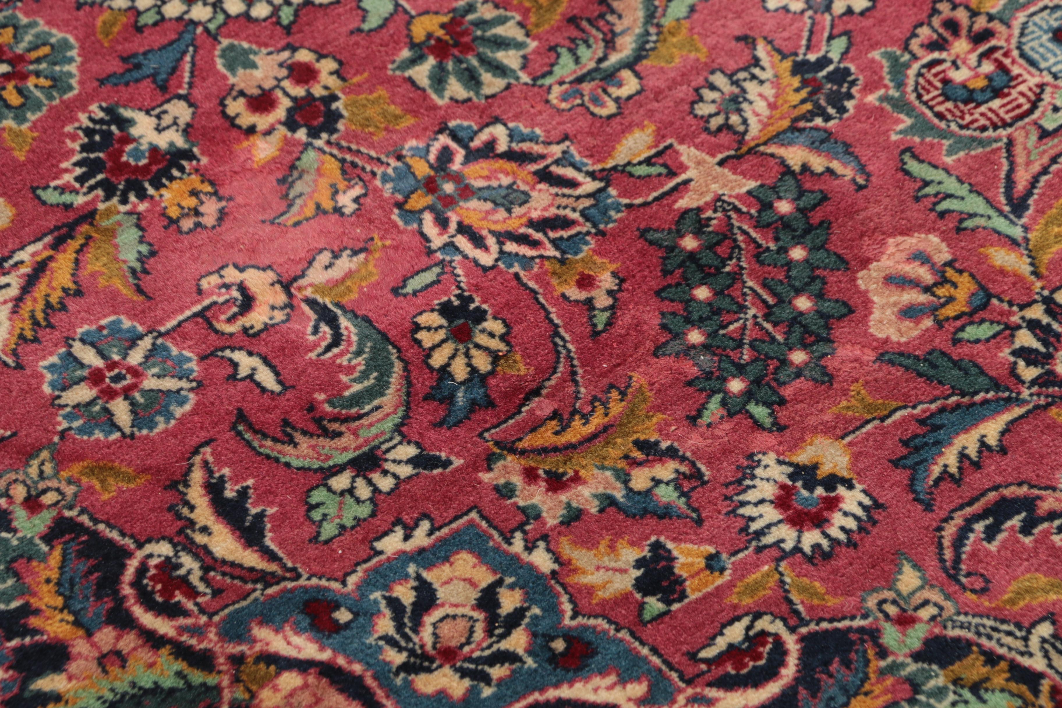 Hand-Knotted Gregorian Pakistani "Kohi Sultan" Wool Area Rug