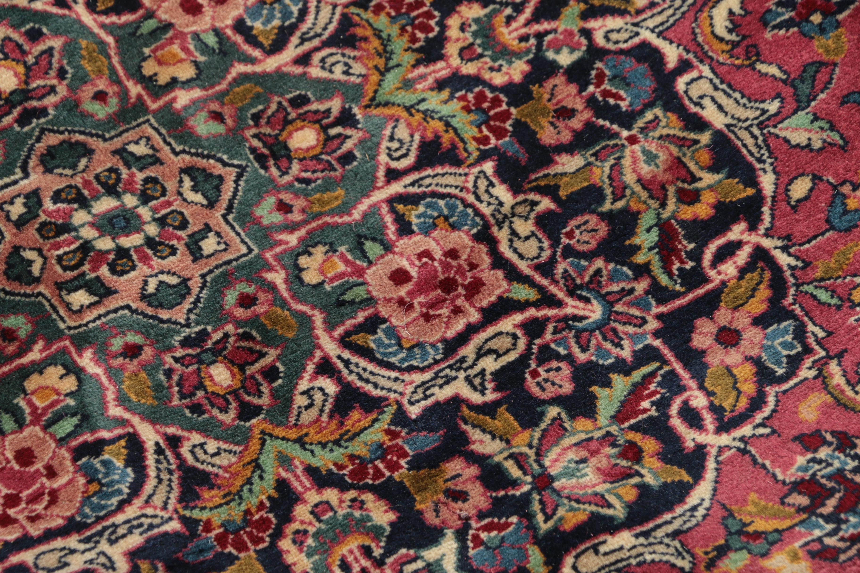 Hand-Knotted Gregorian Pakistani "Kohi Sultan" Wool Area Rug