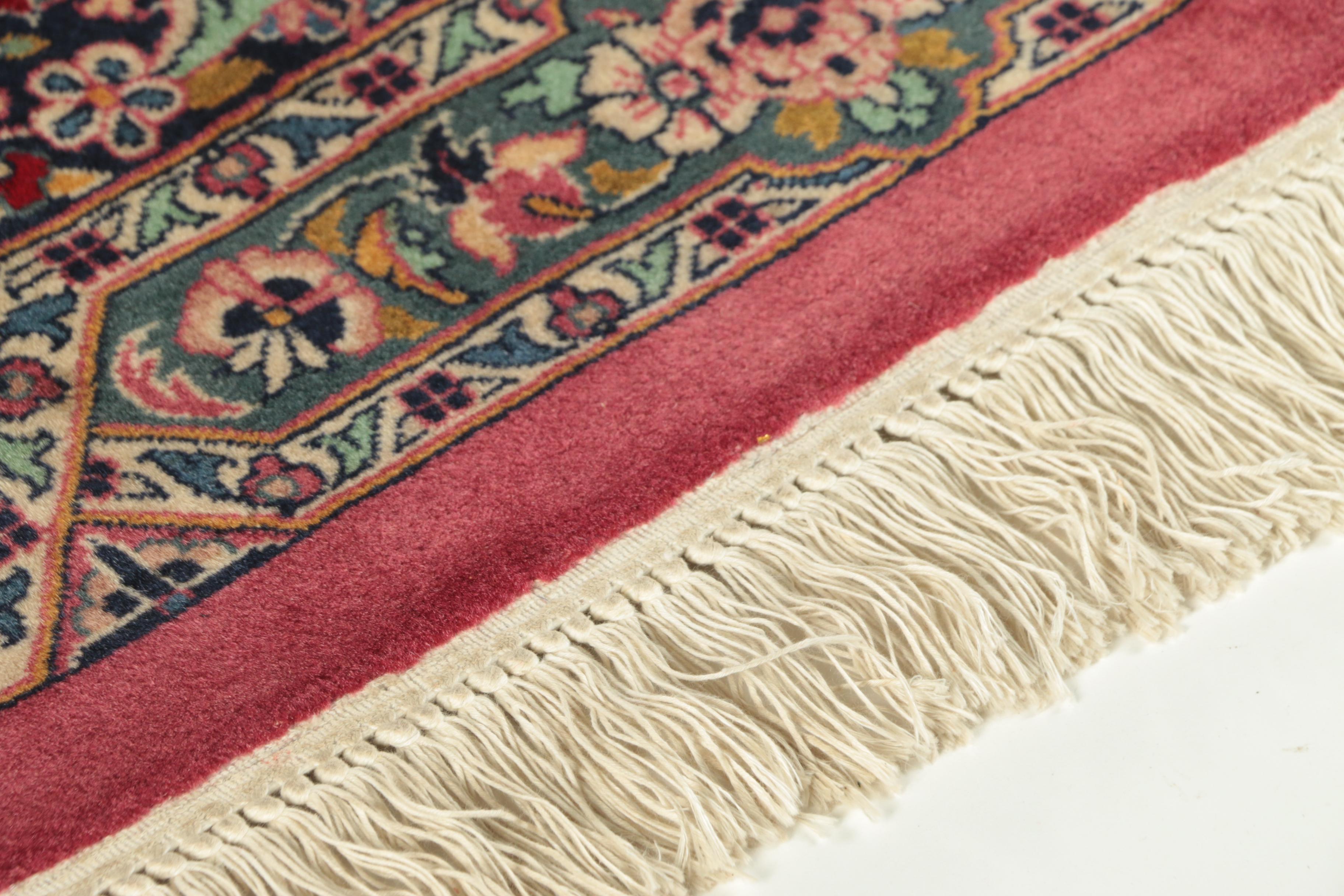 Hand-Knotted Gregorian Pakistani "Kohi Sultan" Wool Area Rug