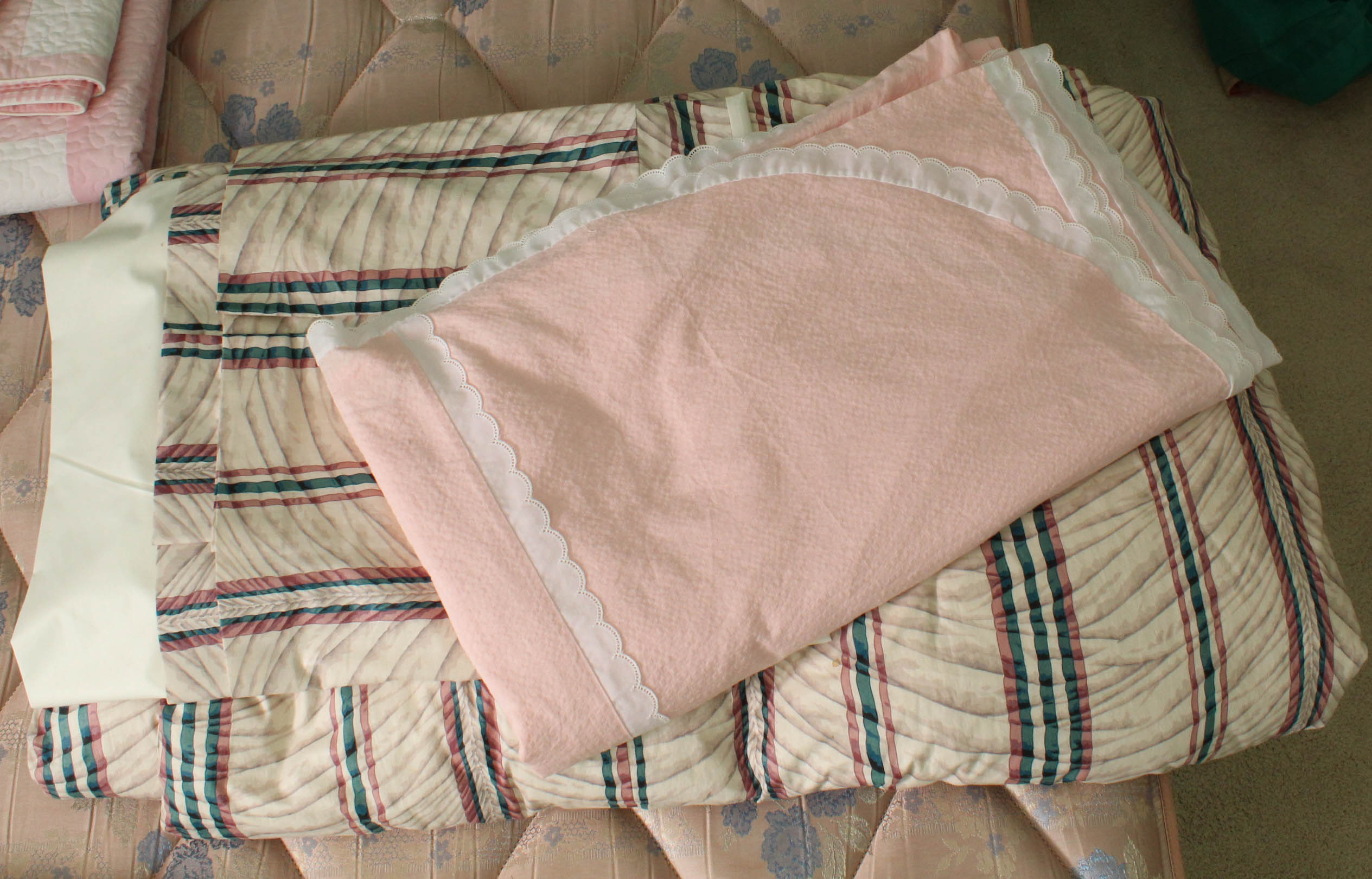 Vintage Bespoke and Sibyl Shepard Bed Linens
