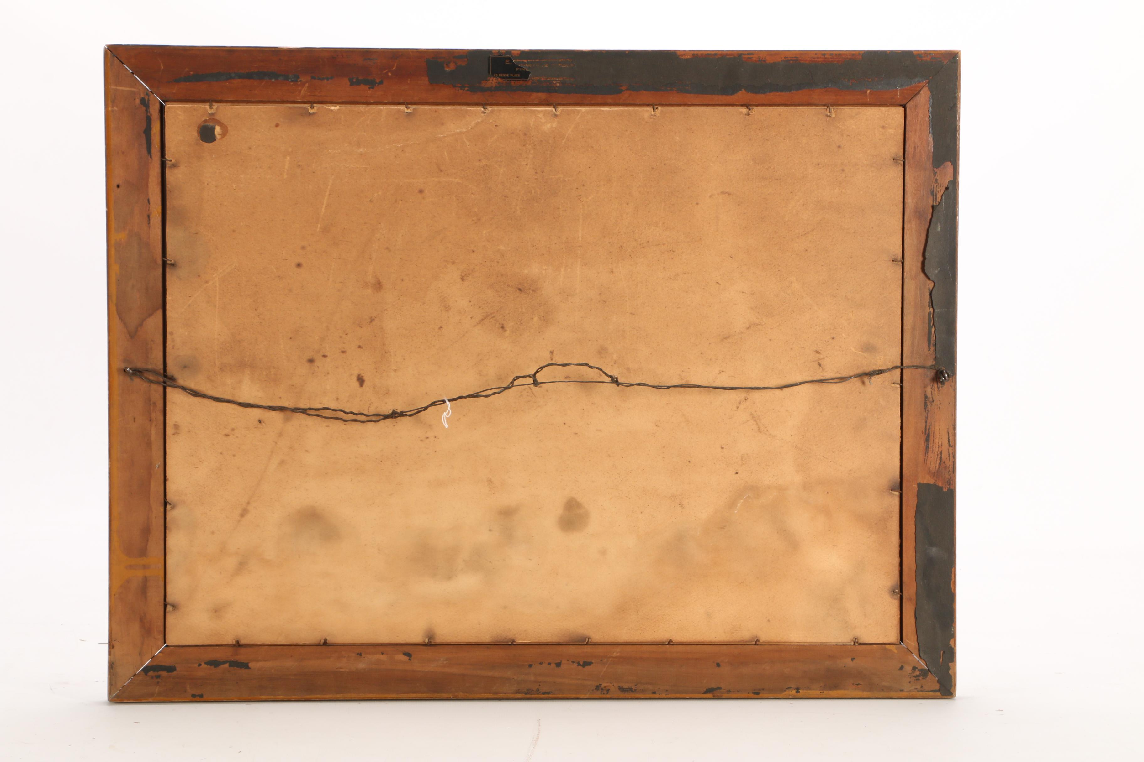 Robert Burns Wilson Antique Landscape Watercolor Painting