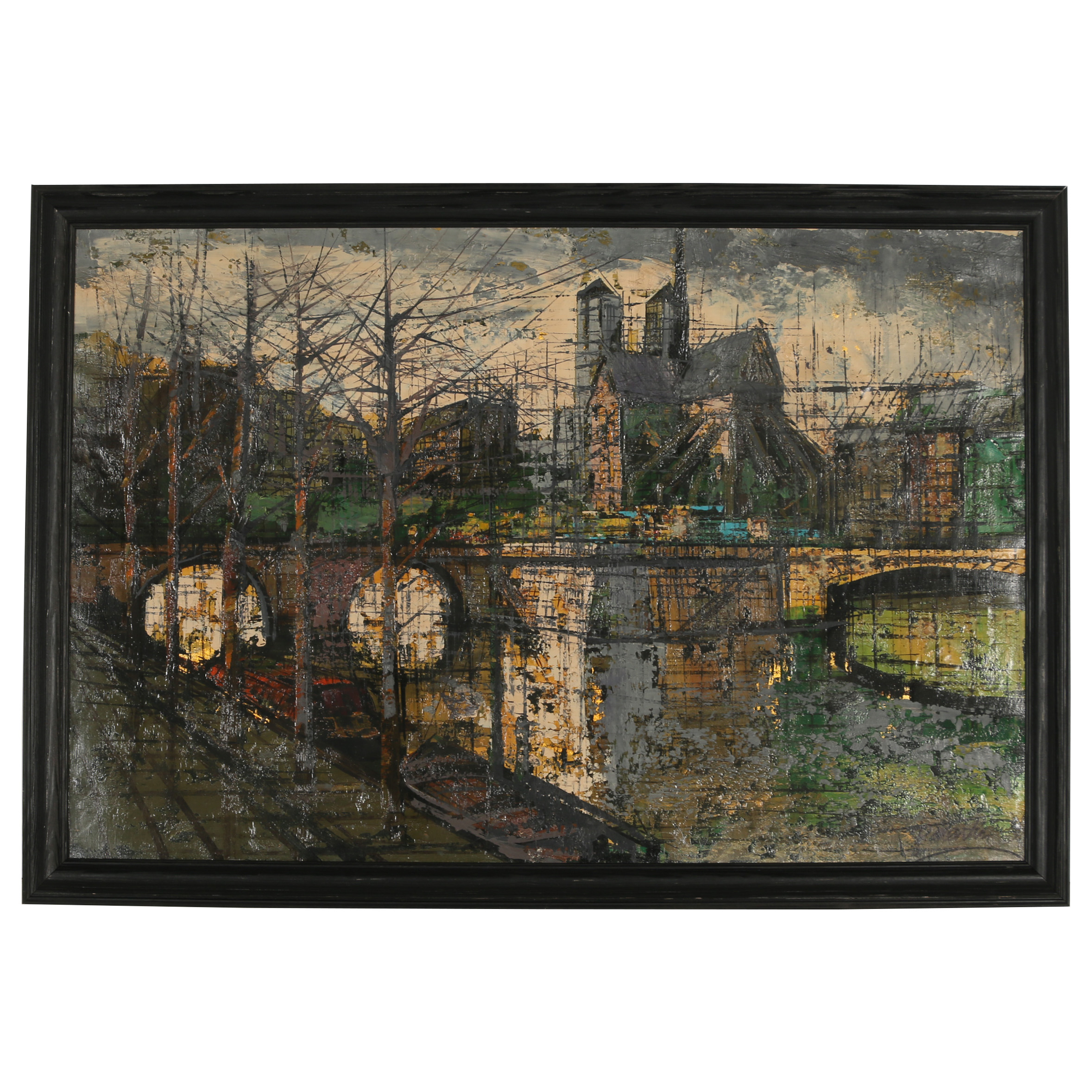 P. Martin Oil Painting