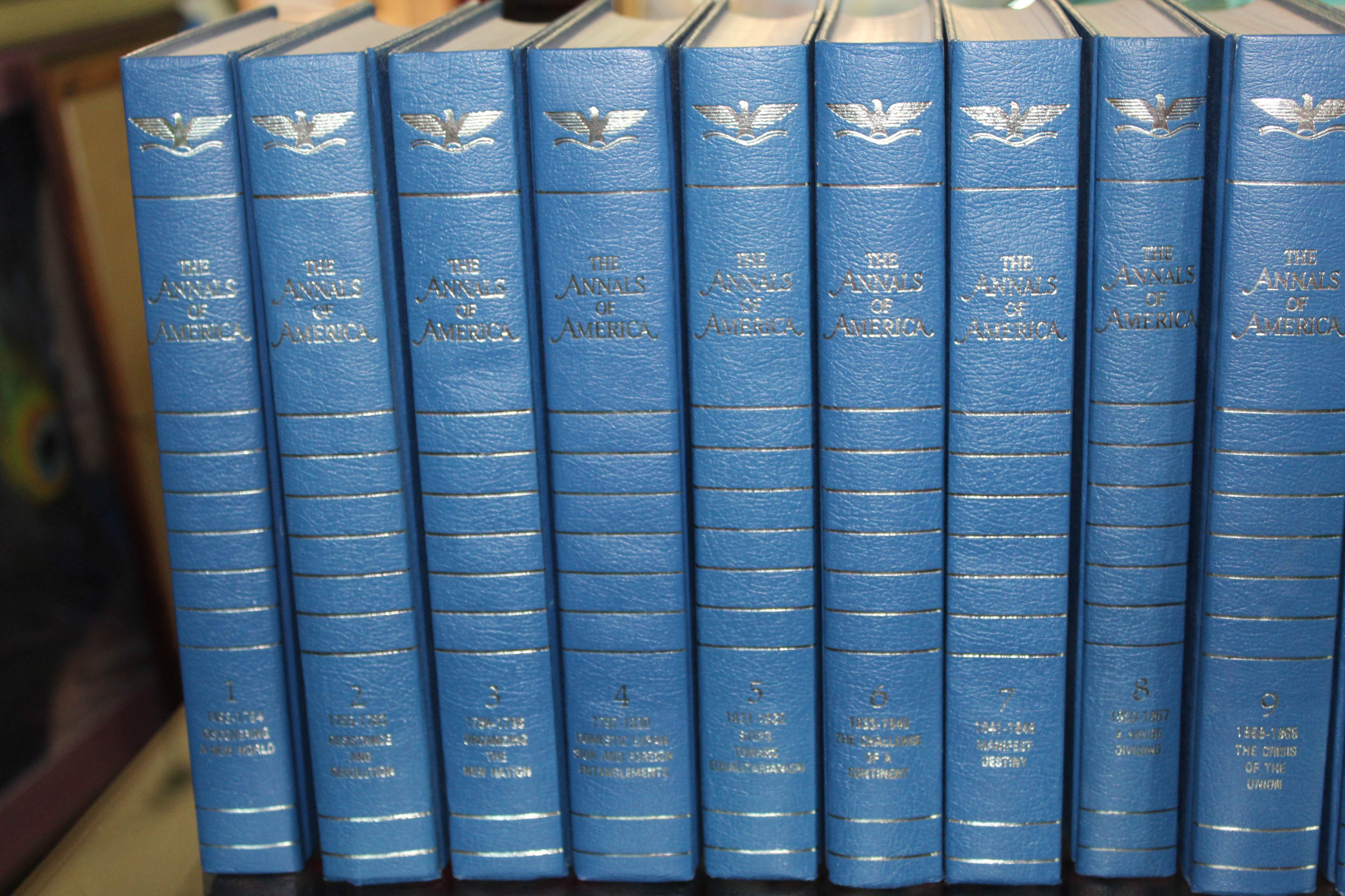 "The Annals of America" 19-Volume Set by Encyclopedia Britannica