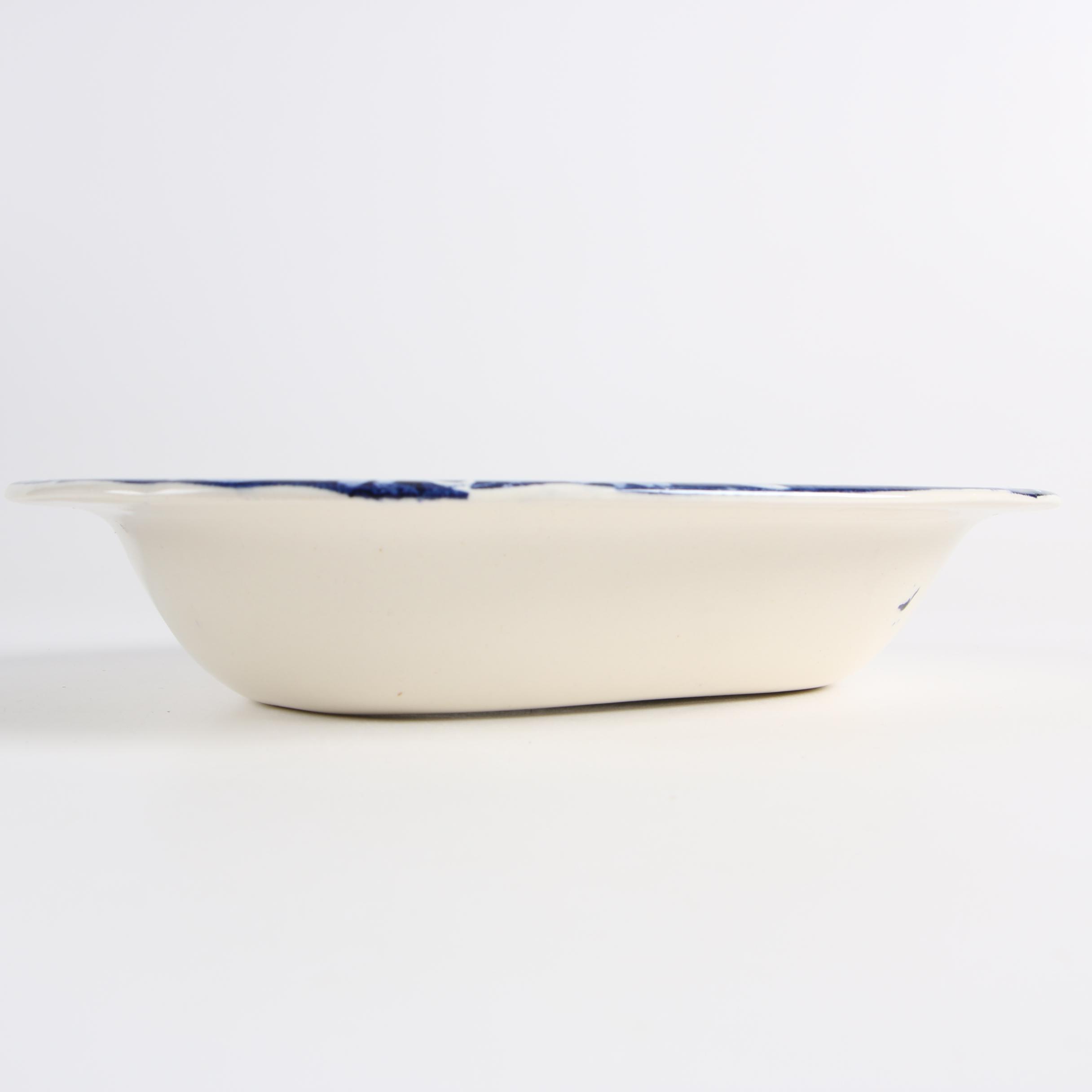 Vintage Earthenware and Porcelain Serveware featuring Royal Copenhagen and Delft