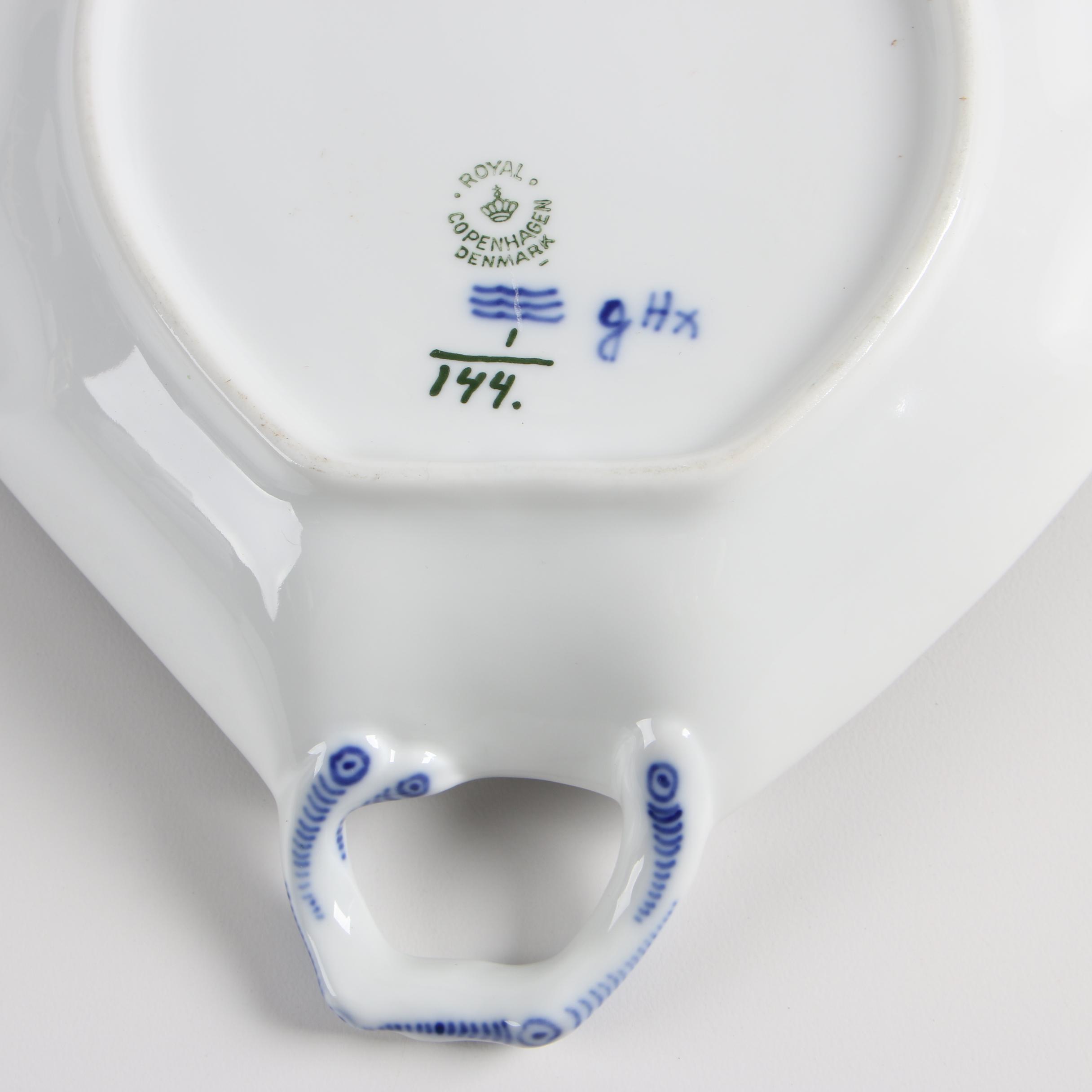 Vintage Earthenware and Porcelain Serveware featuring Royal Copenhagen and Delft