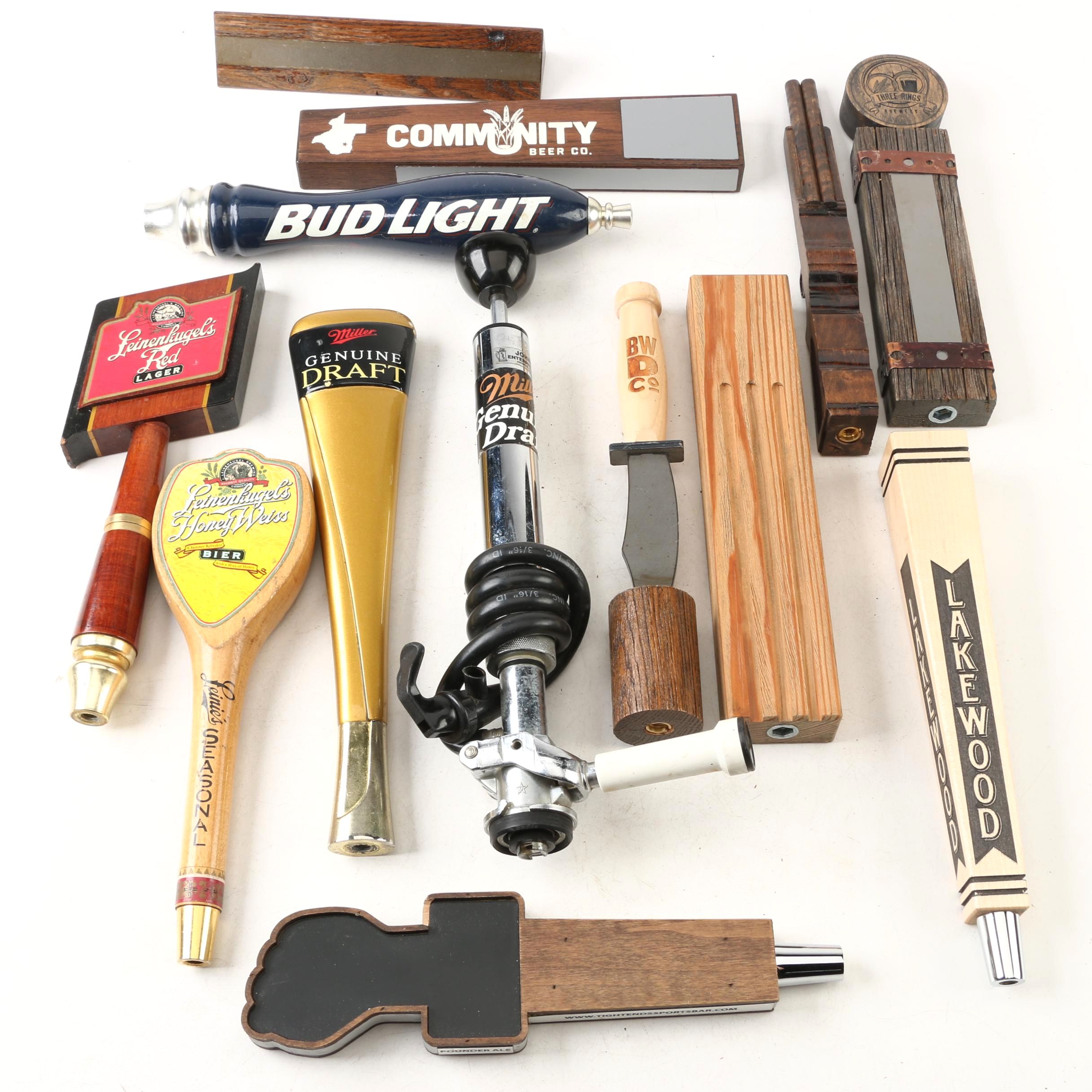 Beer Tap Handles and Miller Tap Pump