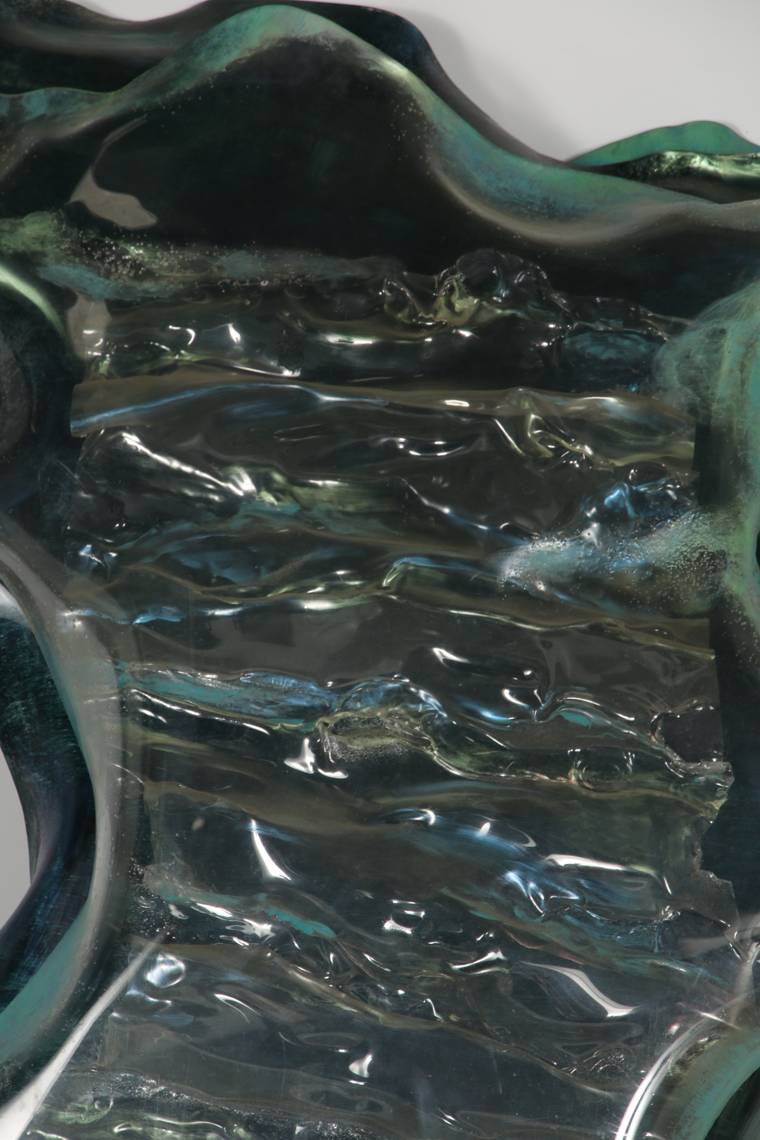 Marjorie Minkin Acrylic and Lexan Sculpture "Nereid II"